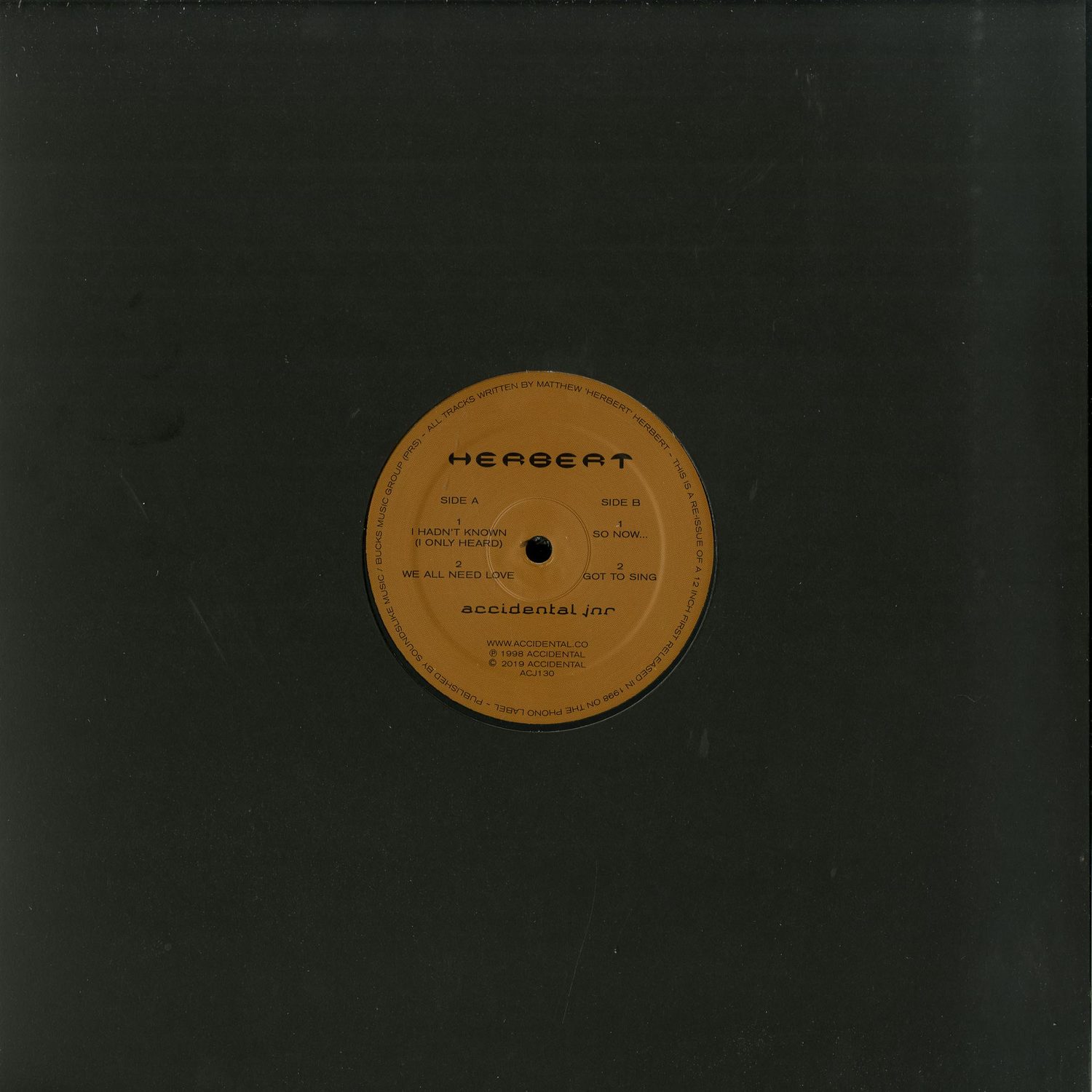 Herbert - I HADNT KNOWN 