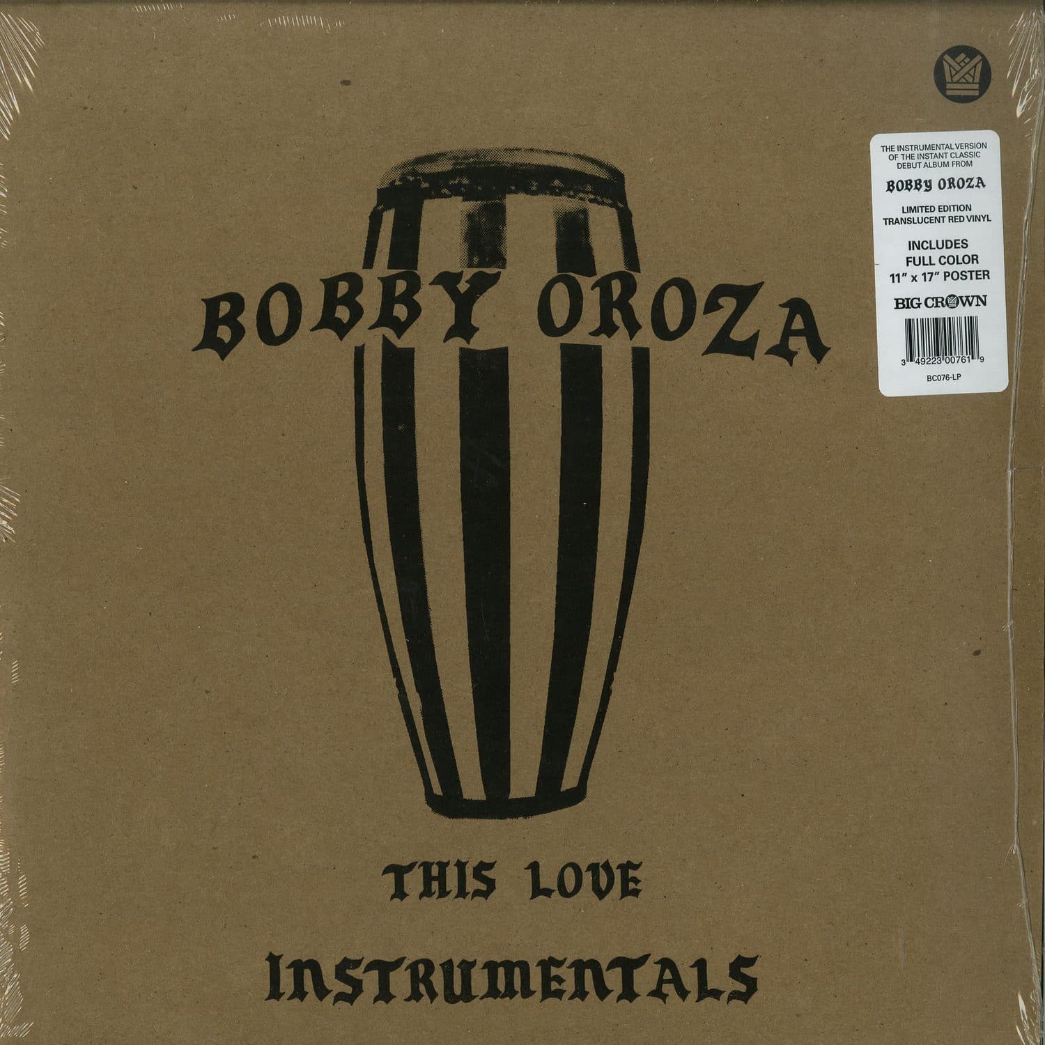 Bobby Oroza - THIS LOVE INSTRUMENTALS 