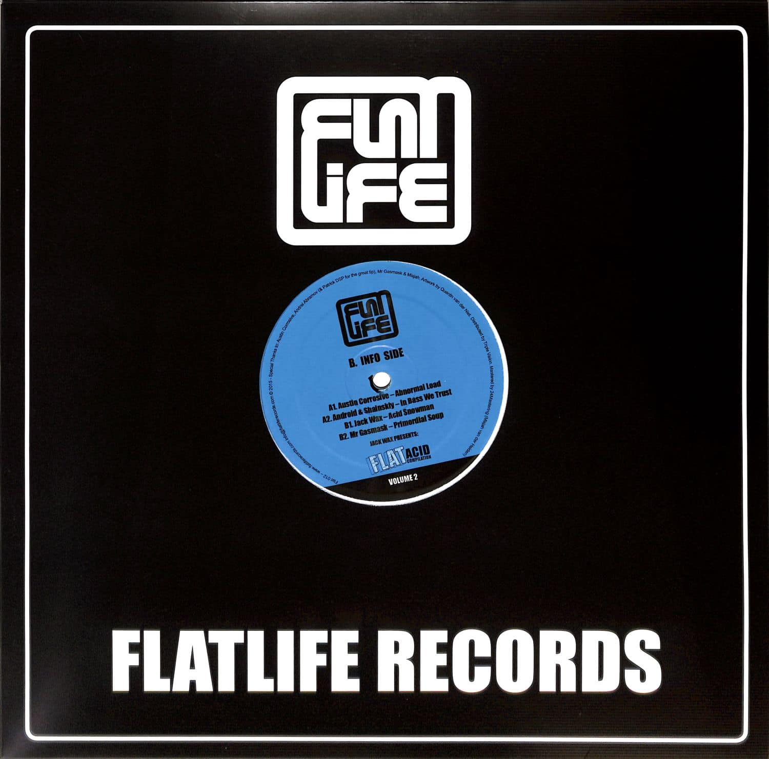Various Artists - JACK WAX PRESENTS FLATLIFE COMPILATION VOL. 2
