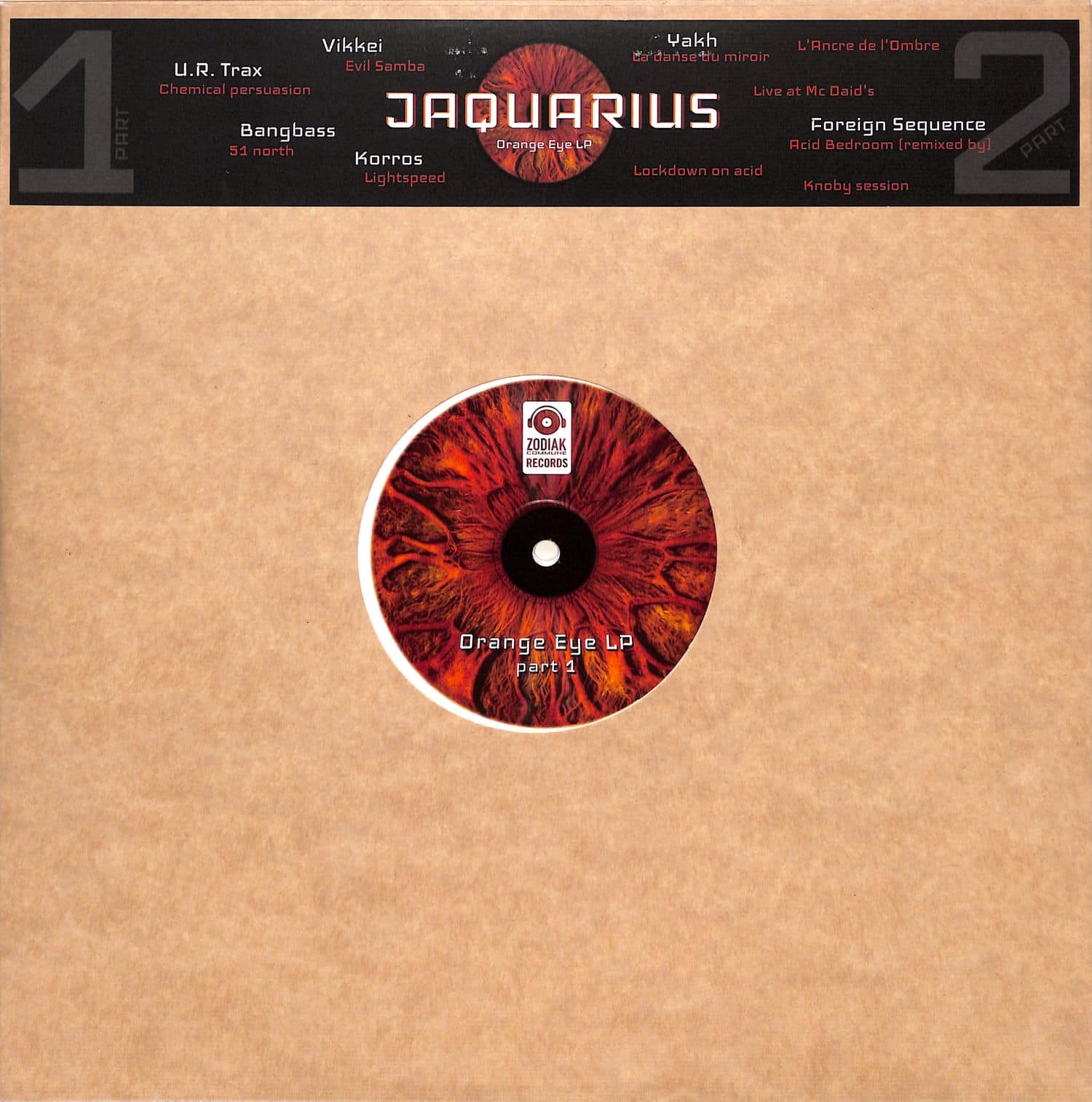 Jaquarius & more - ORANGE EYE LP PART 1 