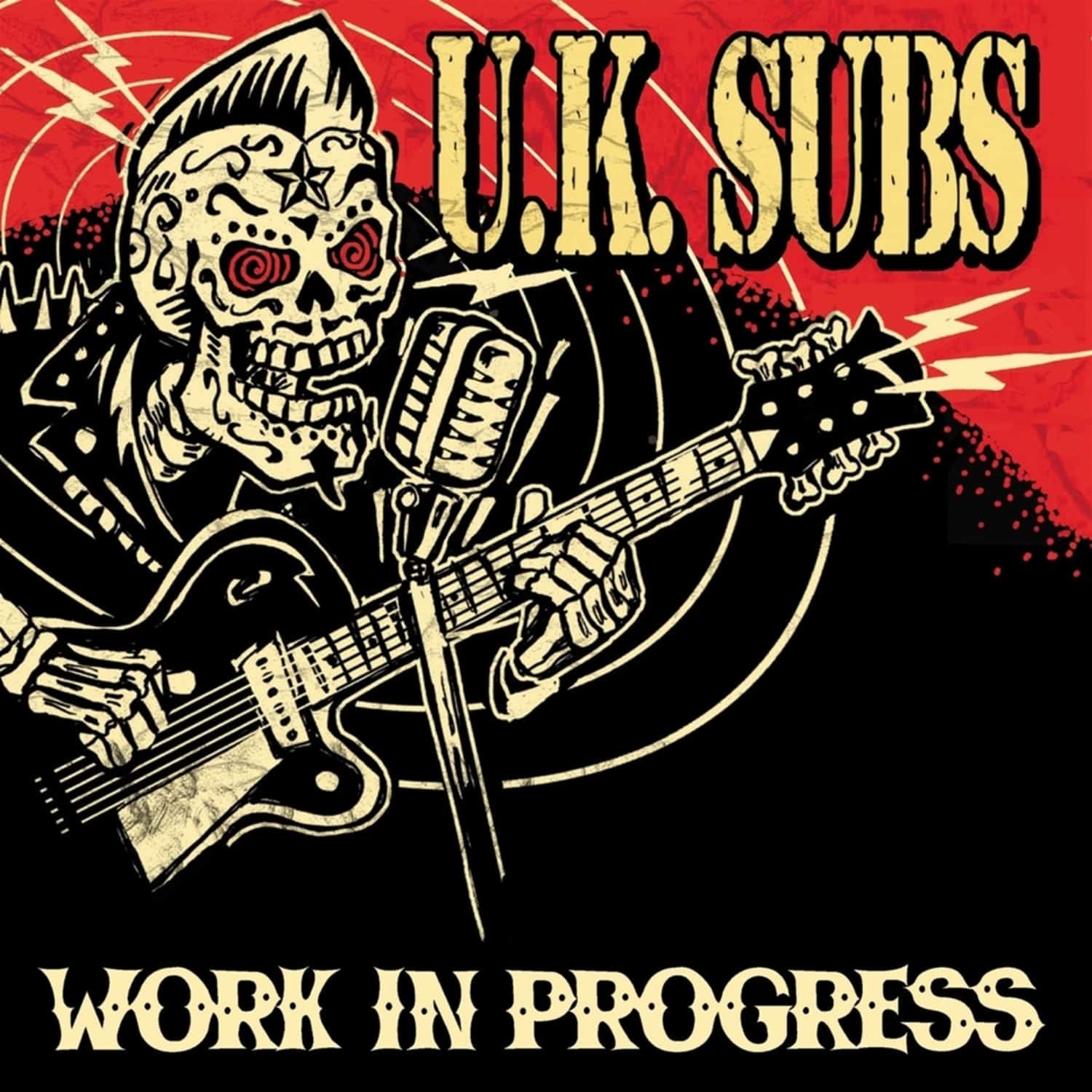 UK Subs - WORK IN PROGRESS-GOLD AND SILVER2 VINYL 