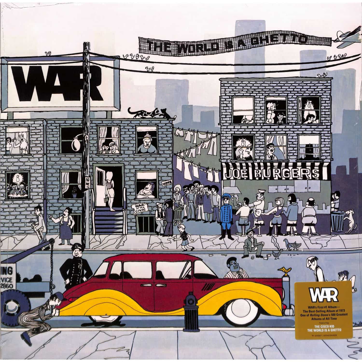 WAR - THE WORLD IS A GHETTO 