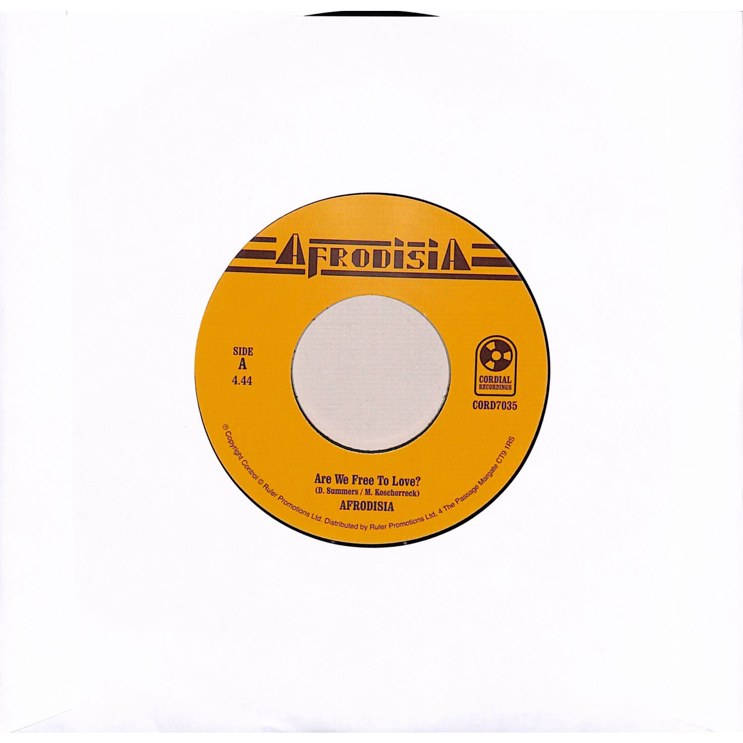 Afrodisia - ARE WE FREE TO LOVE? 
