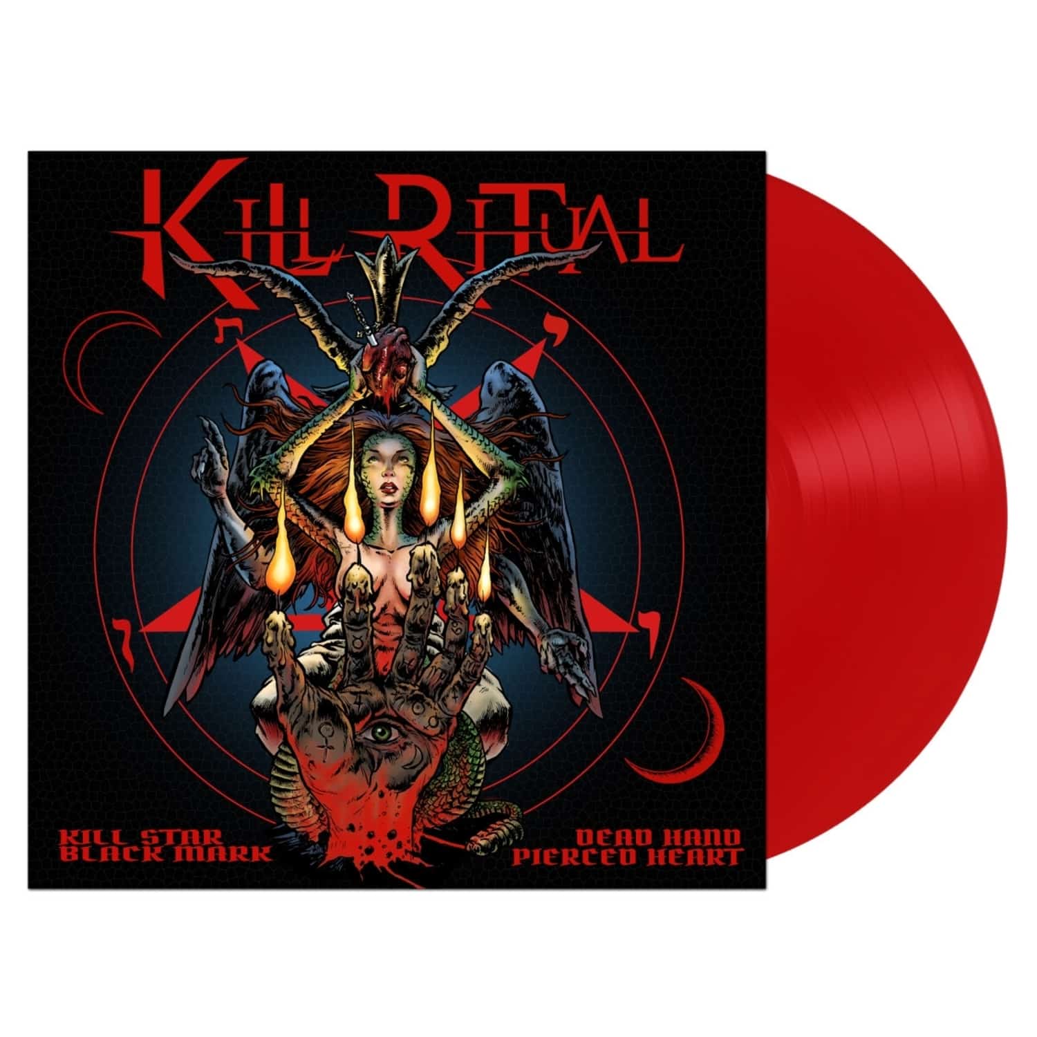 Kill Ritual - KILL STAR BLACK MARK DEAD HAND PIERCED HEART 
