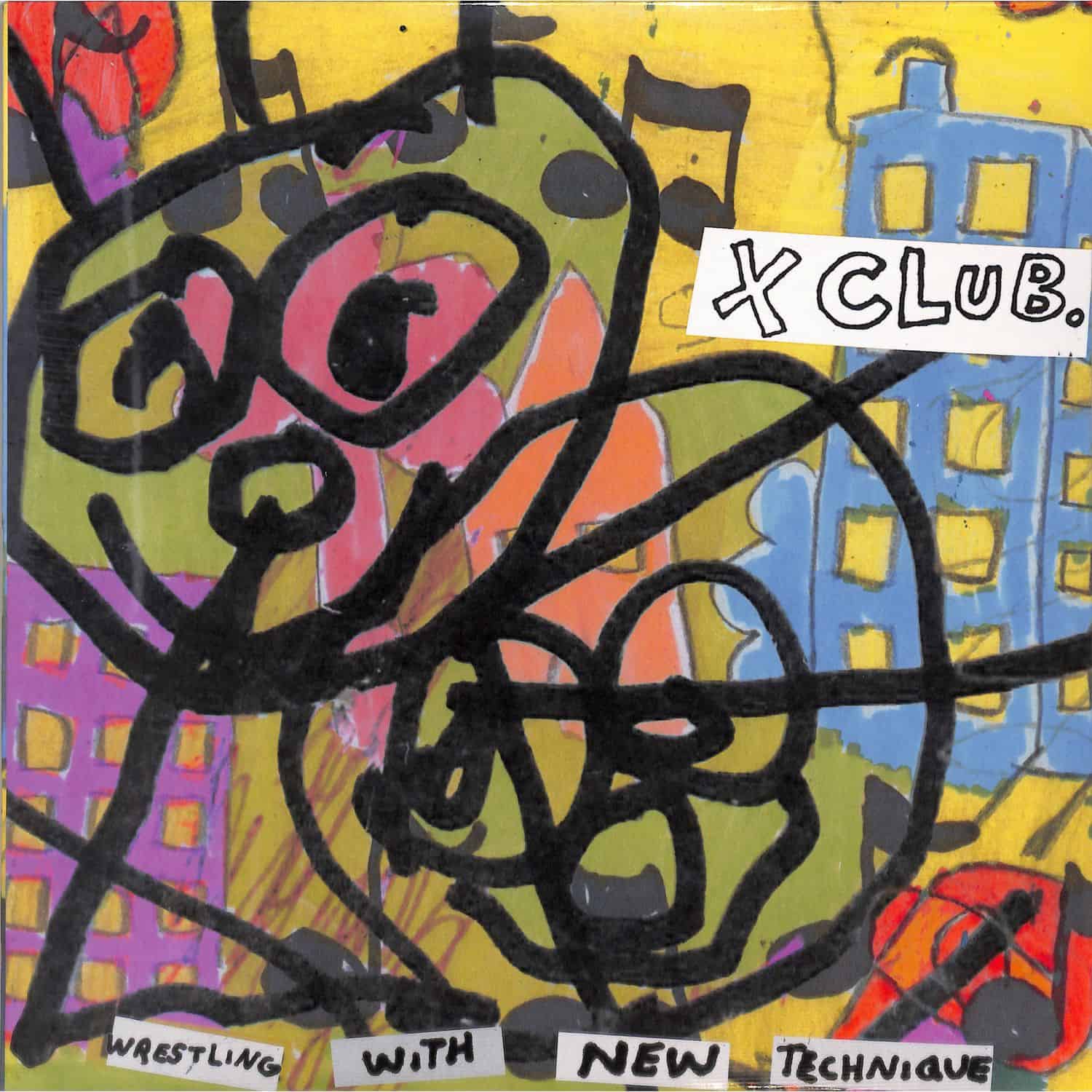 X CLUB. - WRESTLING WITH NEW TECHNIQUE