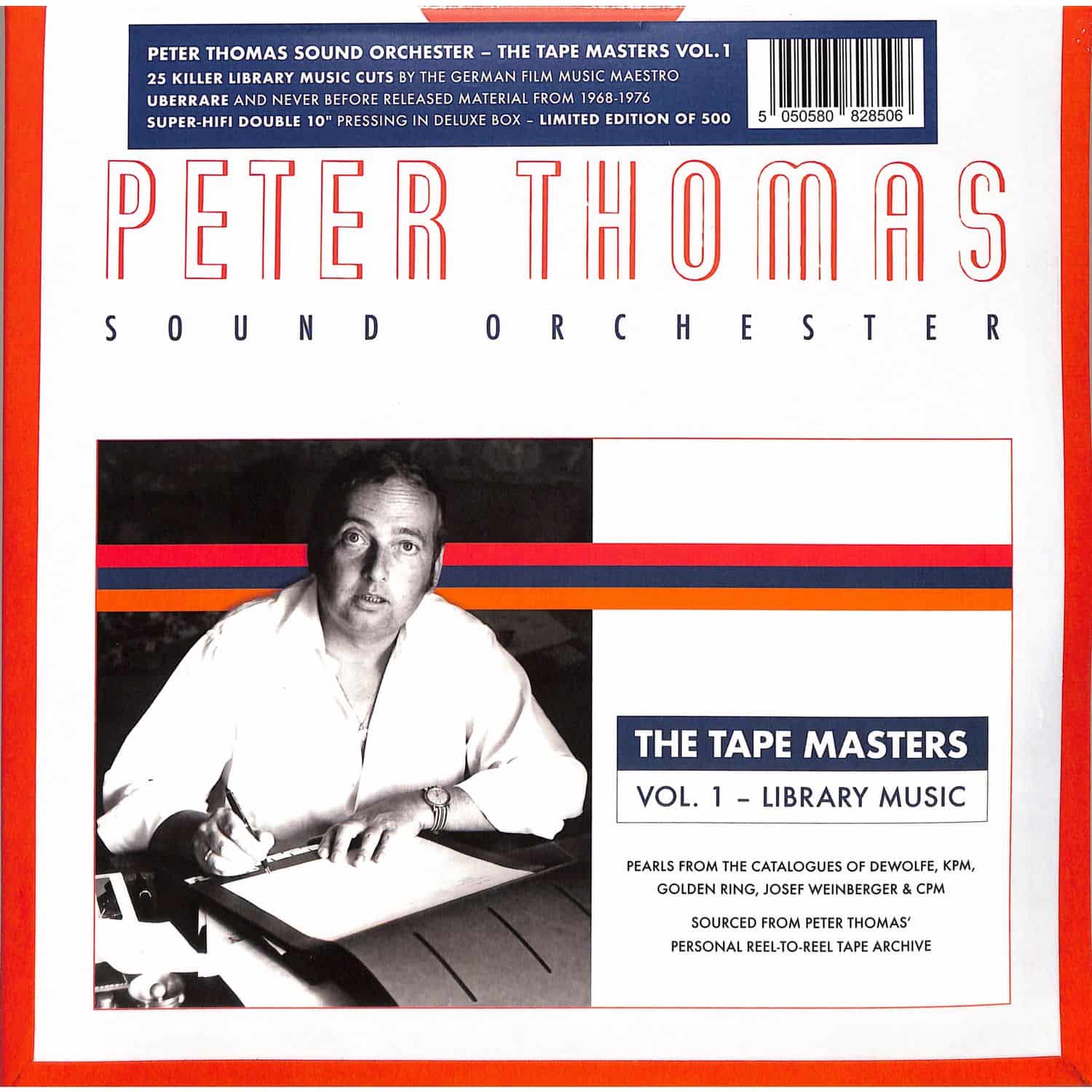 Peter Thomas Sound Orchester - THE TAPE MASTERS VOL.1 - LIBRARY MUSIC 