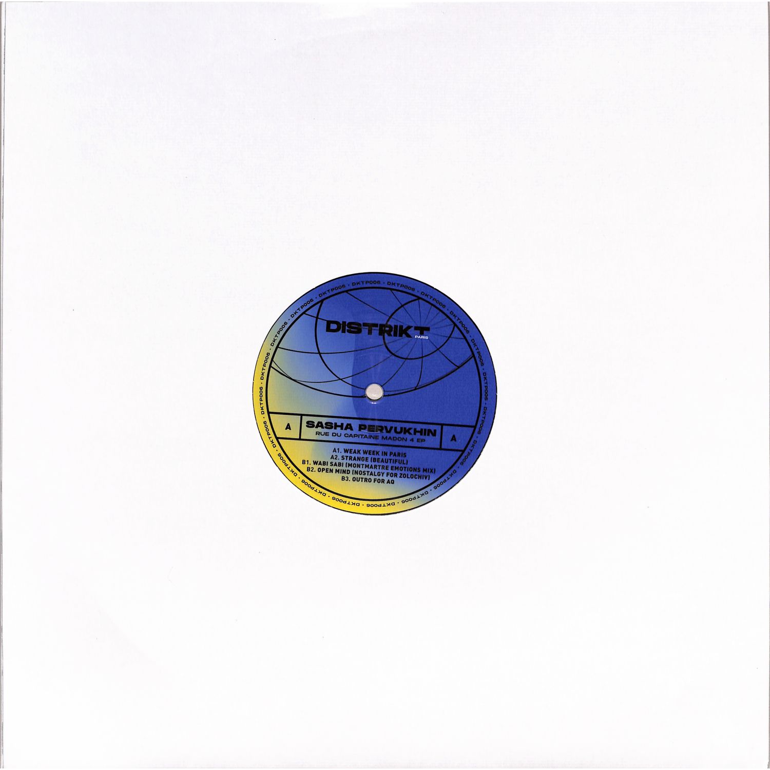 Sasha Pervukhin - RUE DU CAPITAINE MADON 4 EP