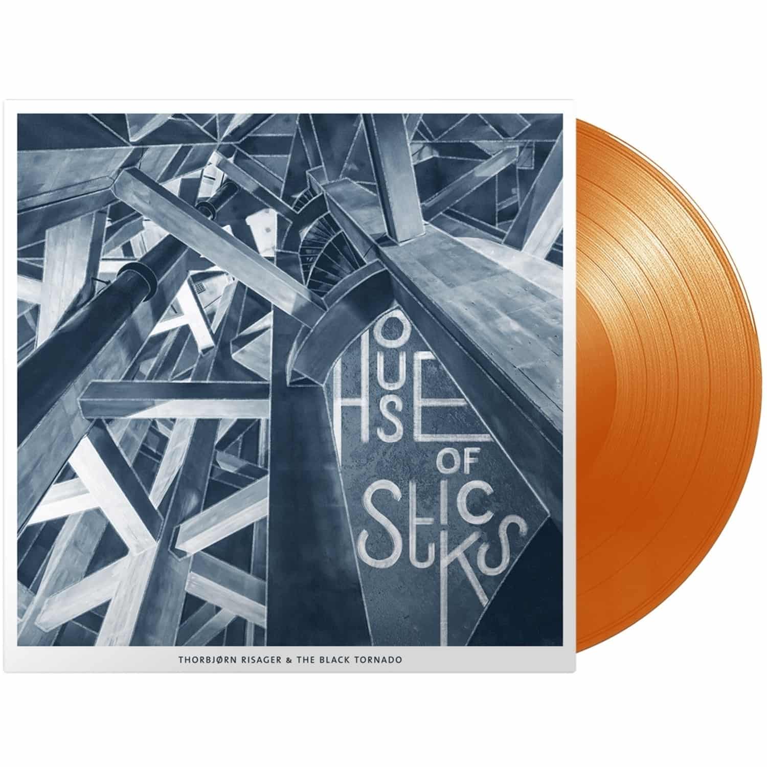 Thorbjorn Risager & The Black Tornado - HOUSE OF STICKS-ORANGE VINYL 