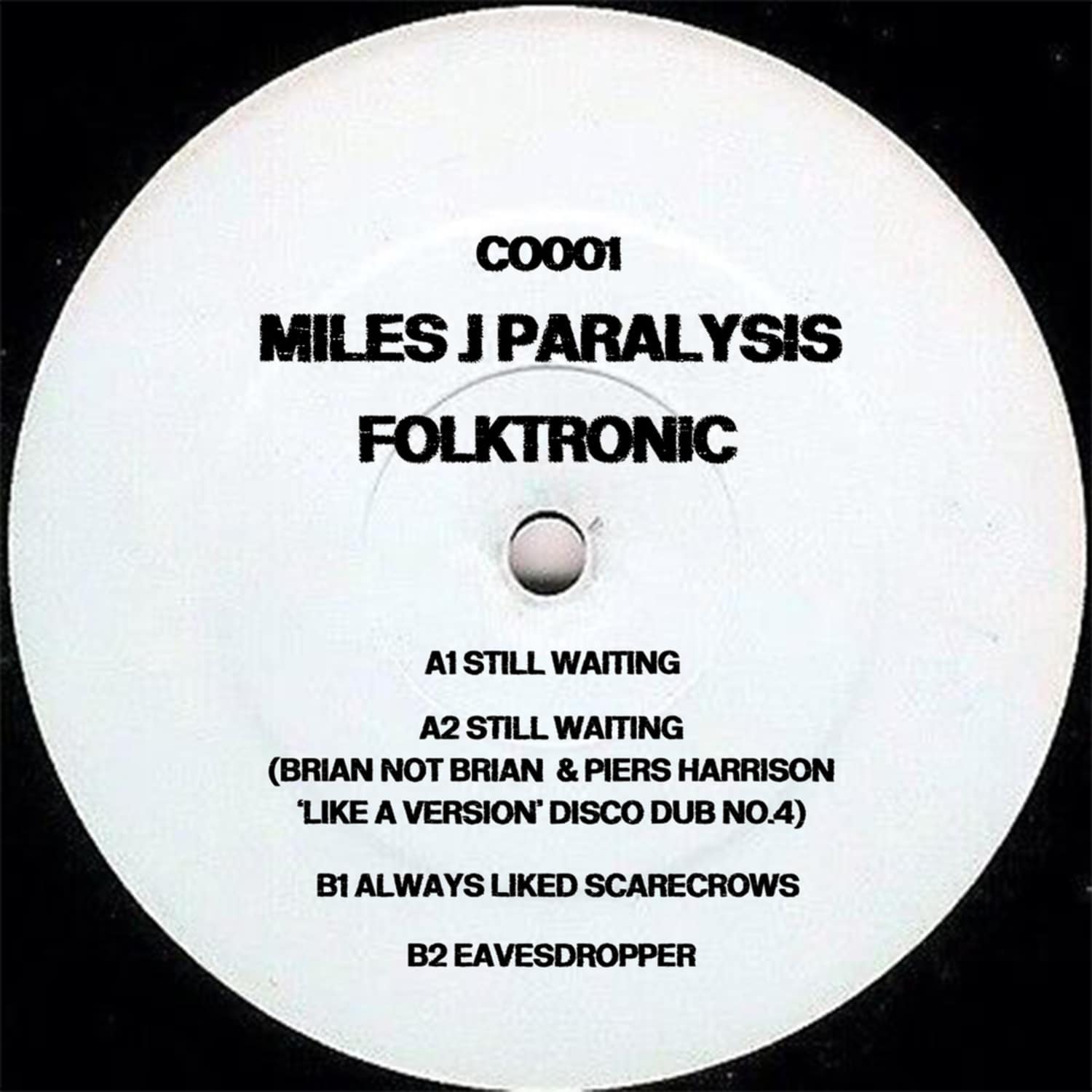 Miles J. Paralysis - FOLKTRONIC EP