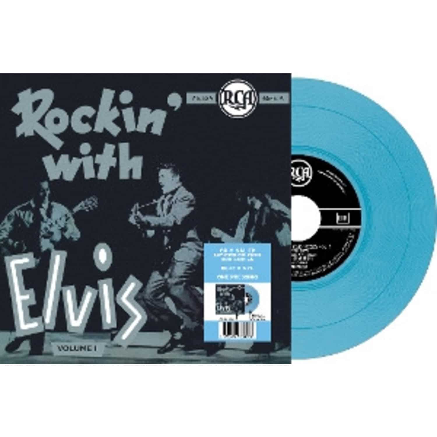 Elvis Presley - 7-EP ETRANGER N19 - ROCKIN WITH ELVIS 