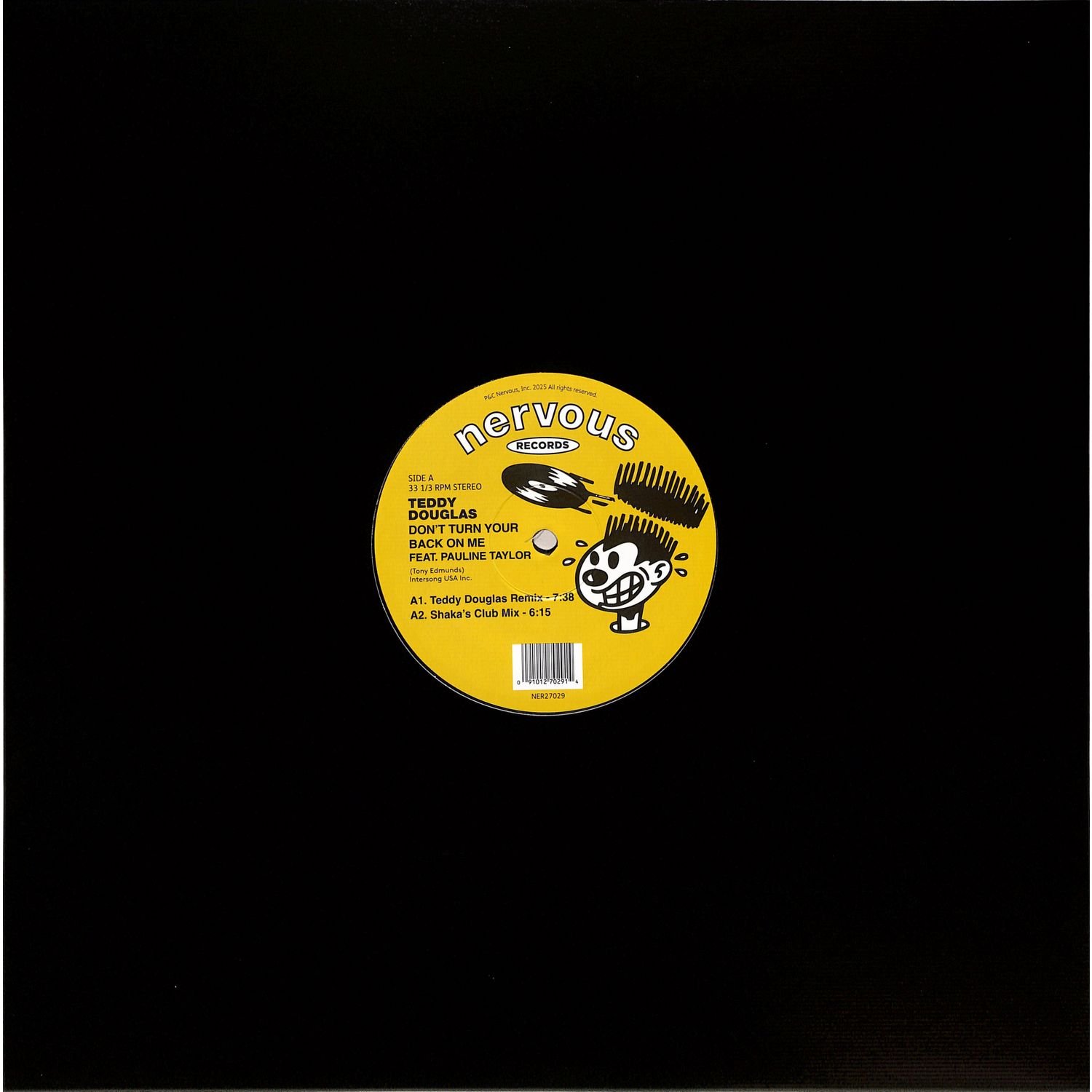 Teddy Douglas - DONT TURN YOUR BACK ON ME