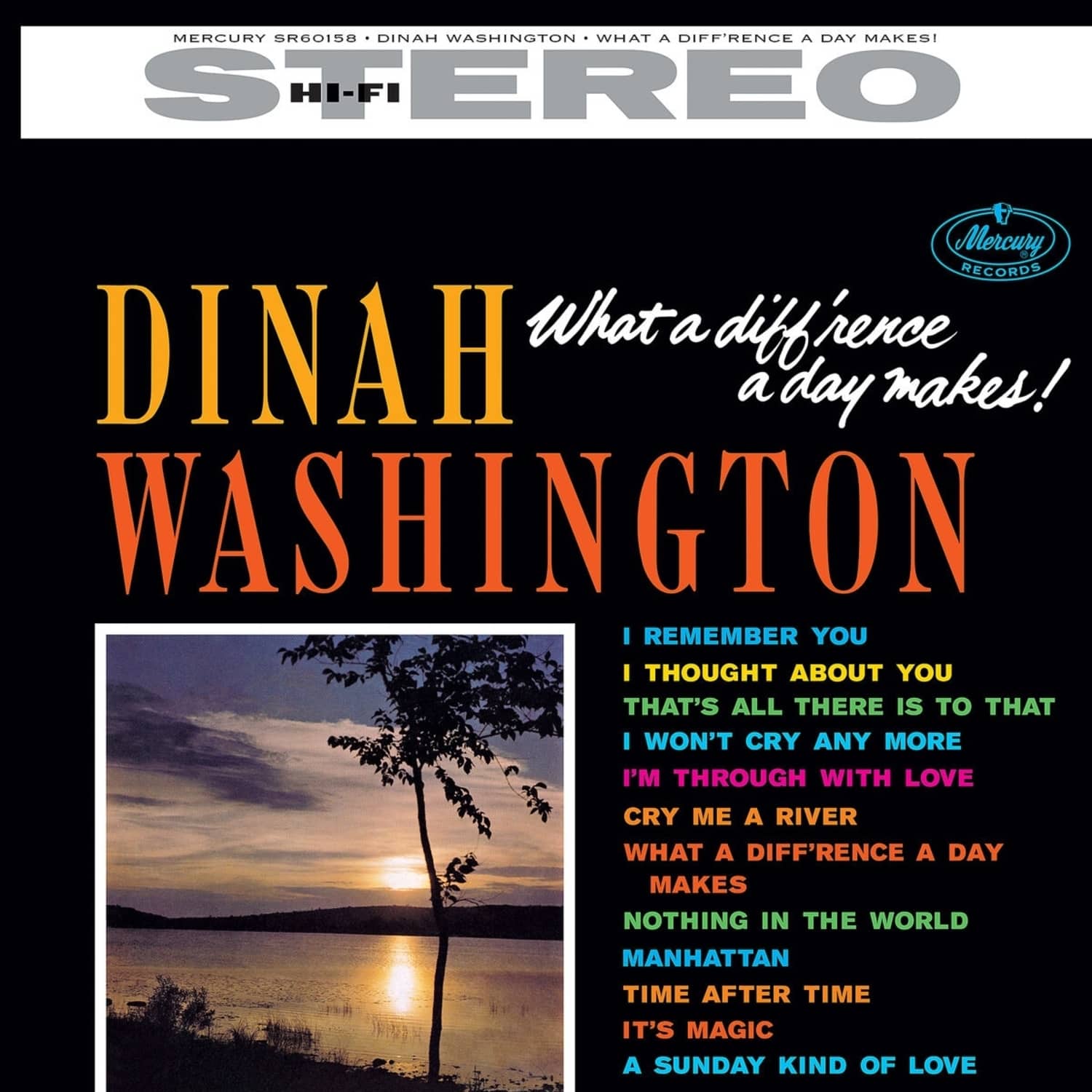 Dinah Washington - WHAT A DIFFRENCE A DAY MAKES 