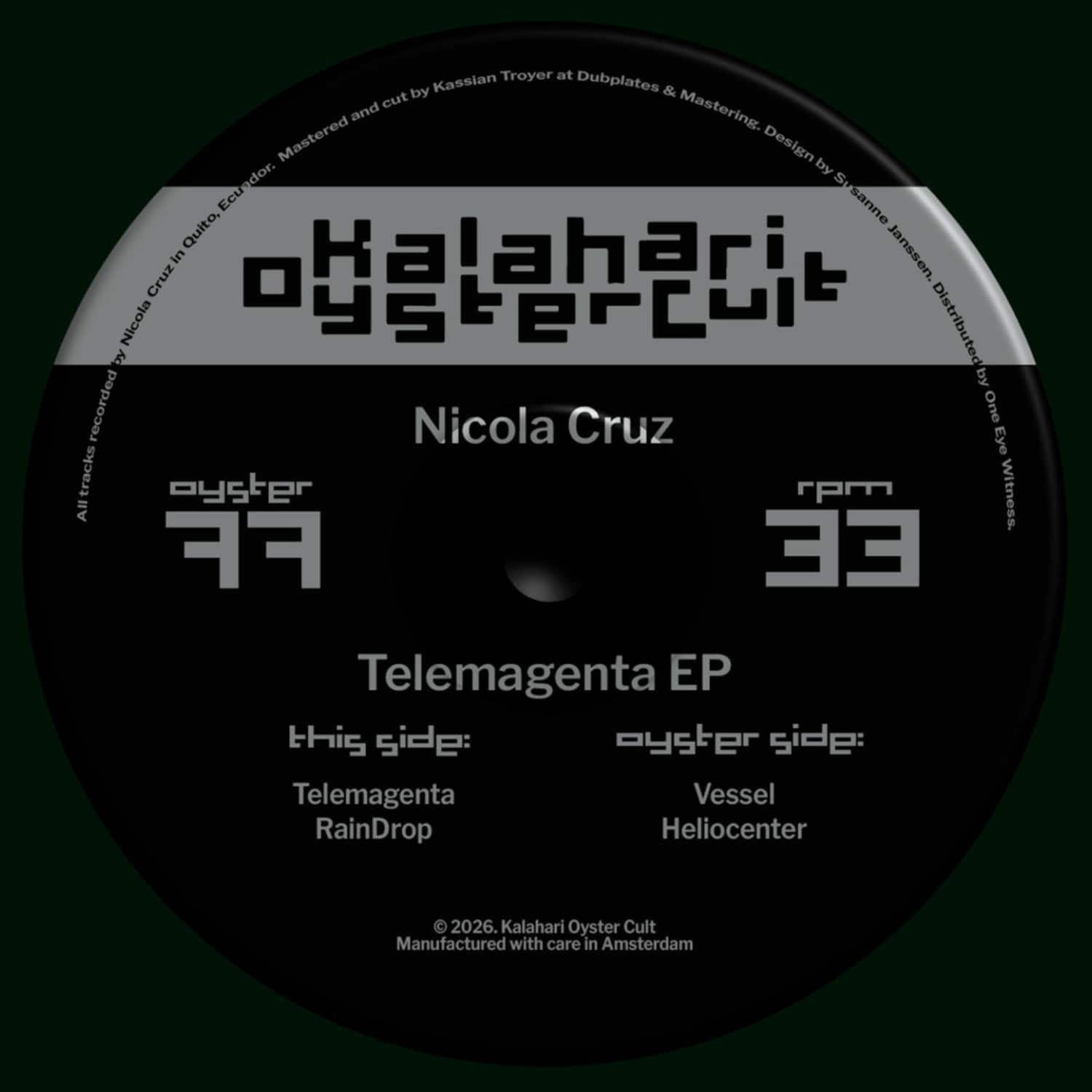 Nicola Cruz - TELEMAGENTA EP