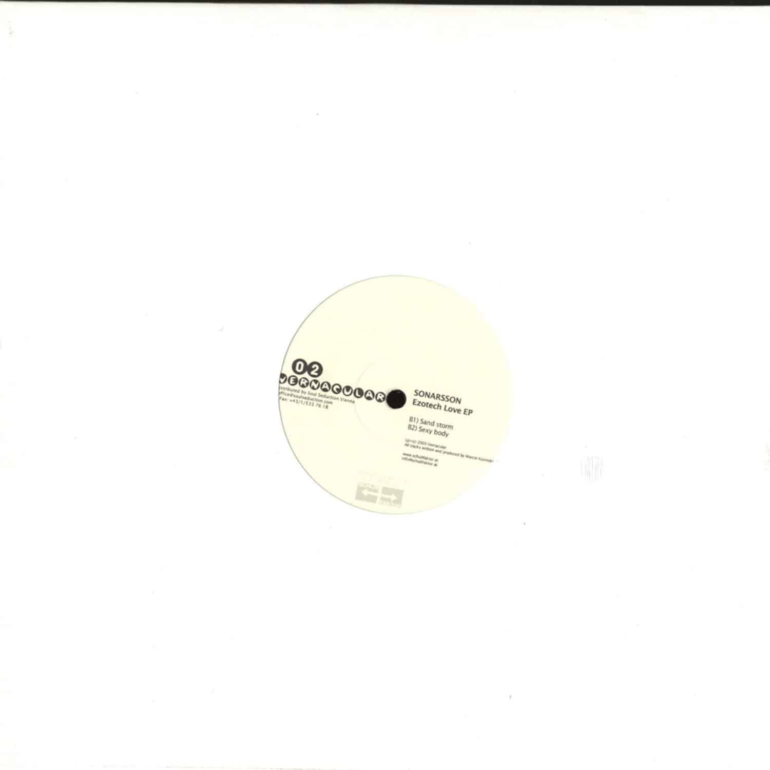Sonarsson - EZOTECH LOVE EP