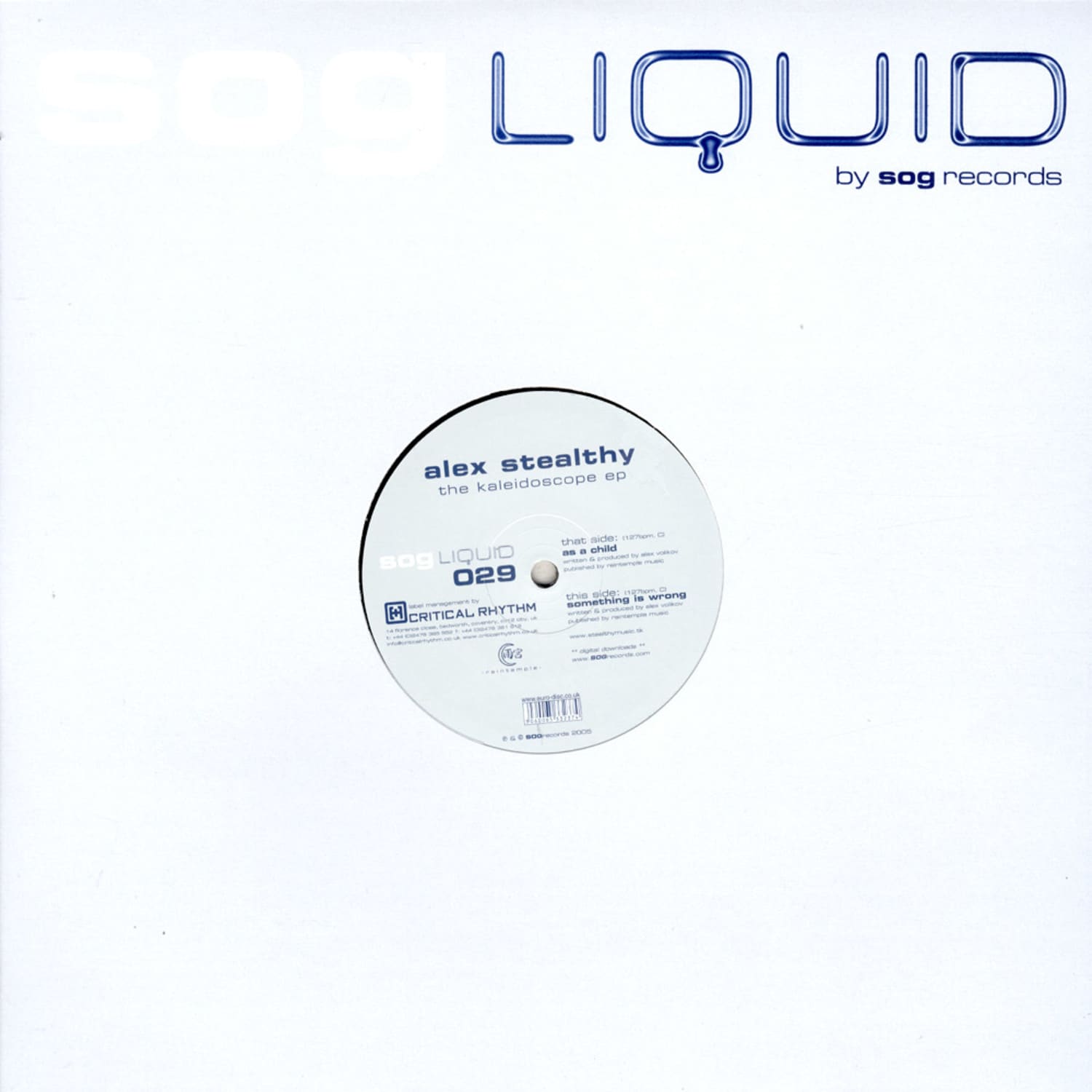 Alex Stealthy - KALEIDOSCOPE EP