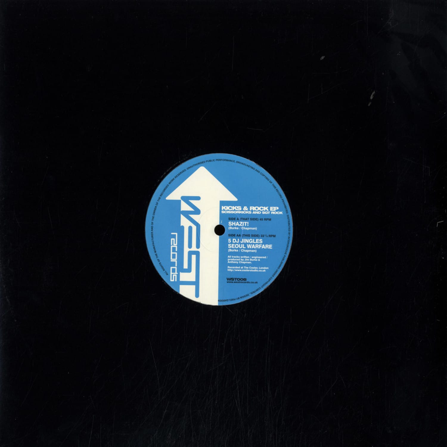 Scissorkicks and Sgt Rock - KICKS & ROCK EP