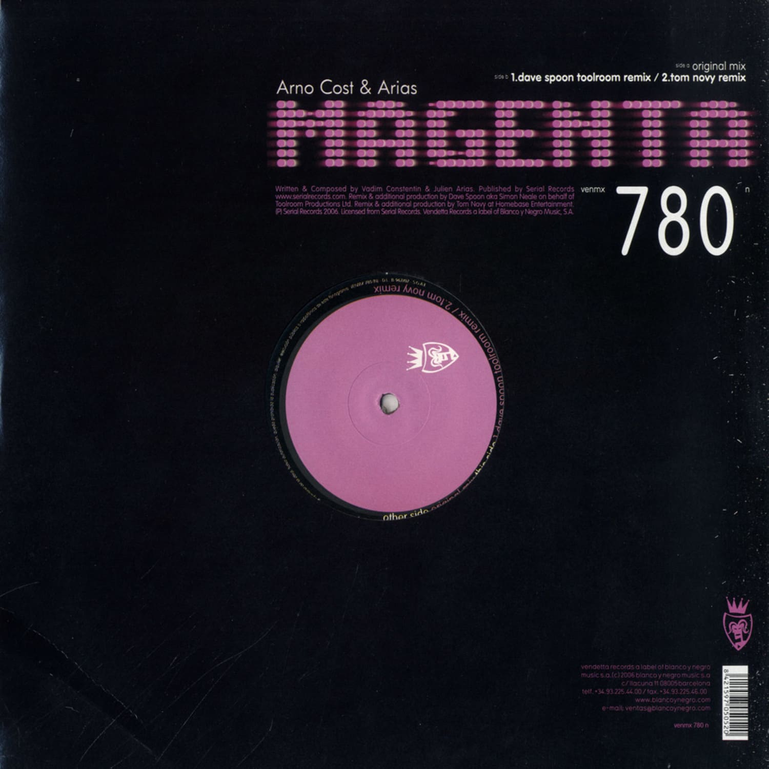 Arno Cost & Arias - MAGENTA