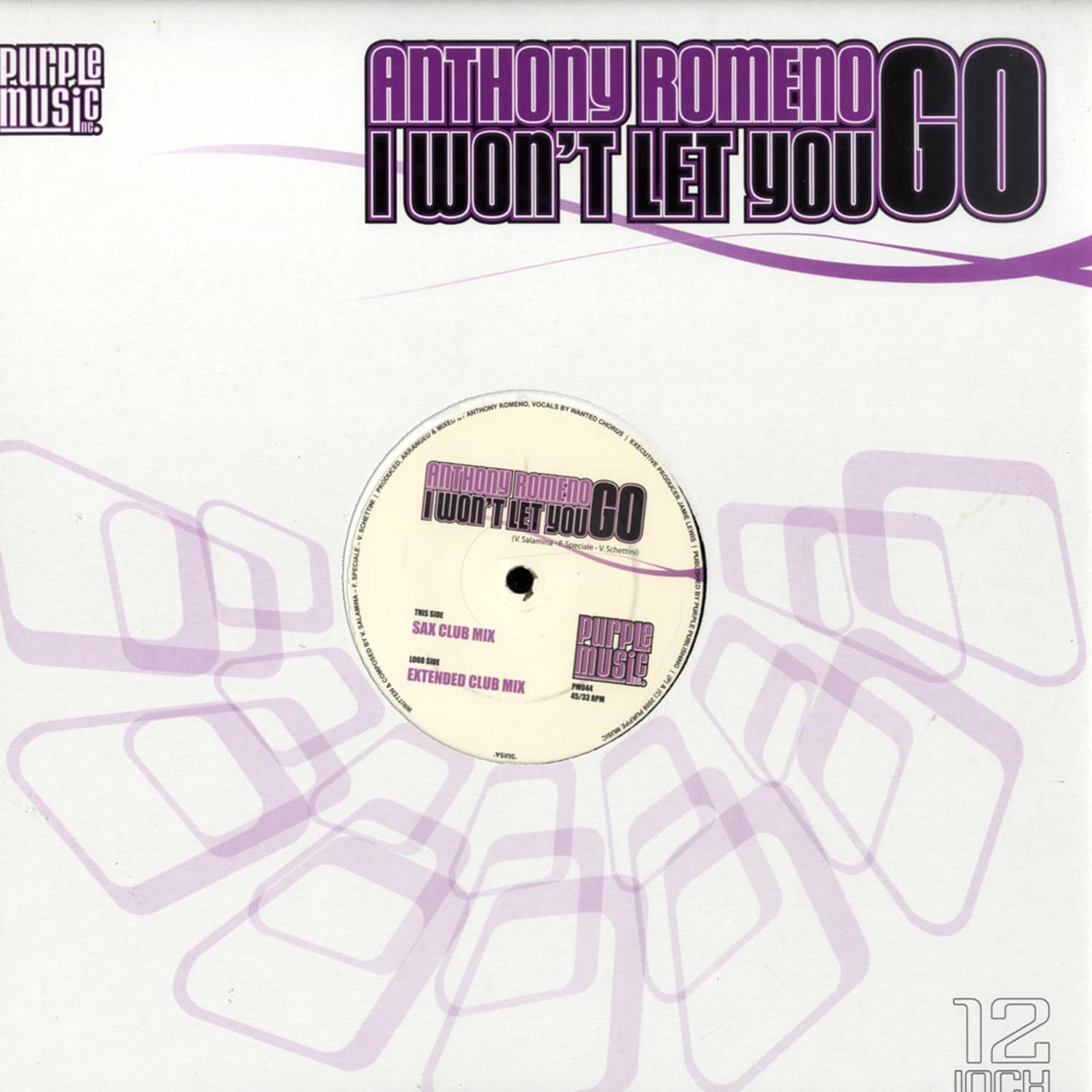 Anthony Romeno - I WON T LET YOU GO