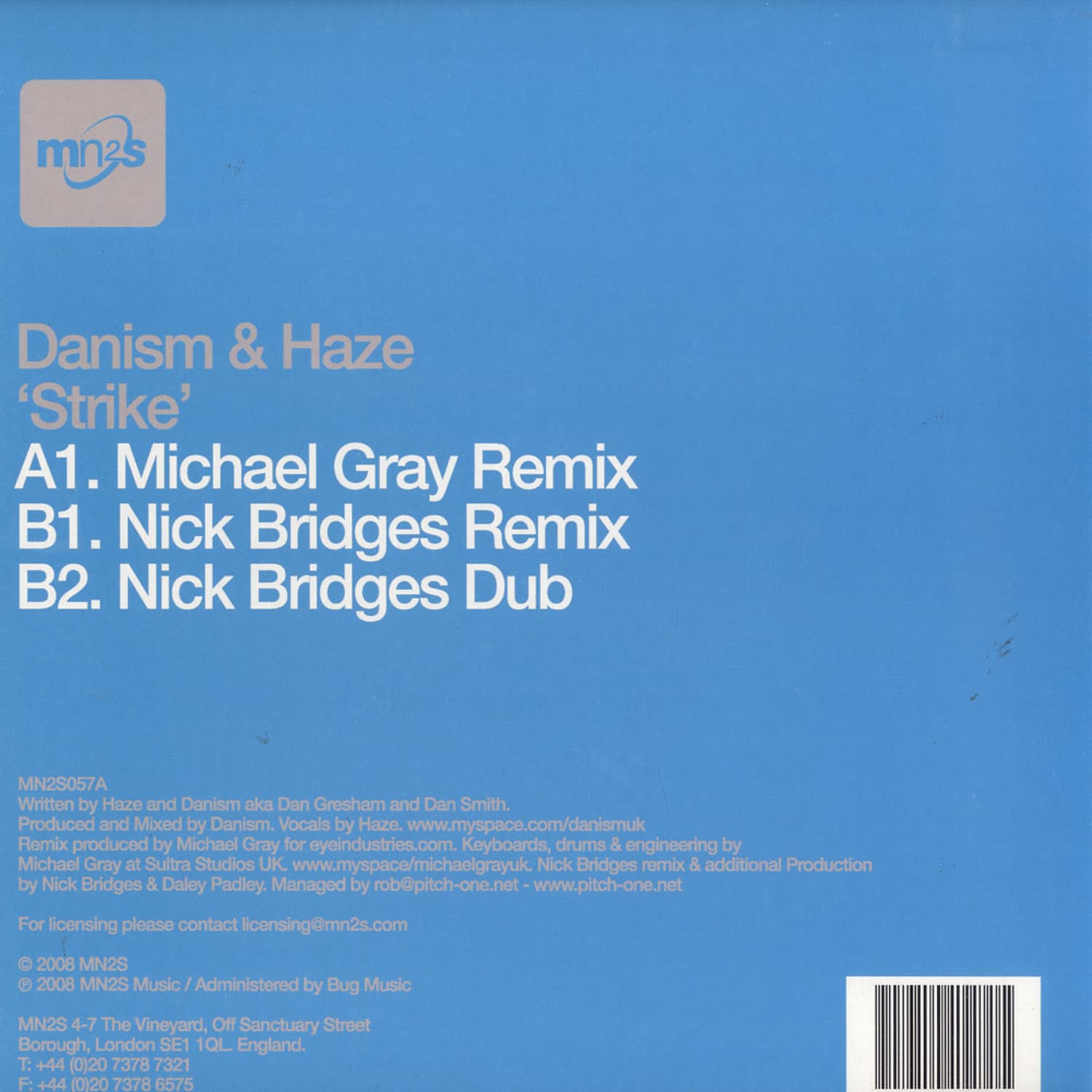 Danism & Haze - STRIKE - MICHAEL GRAY & NICK BRIDGES REMIX