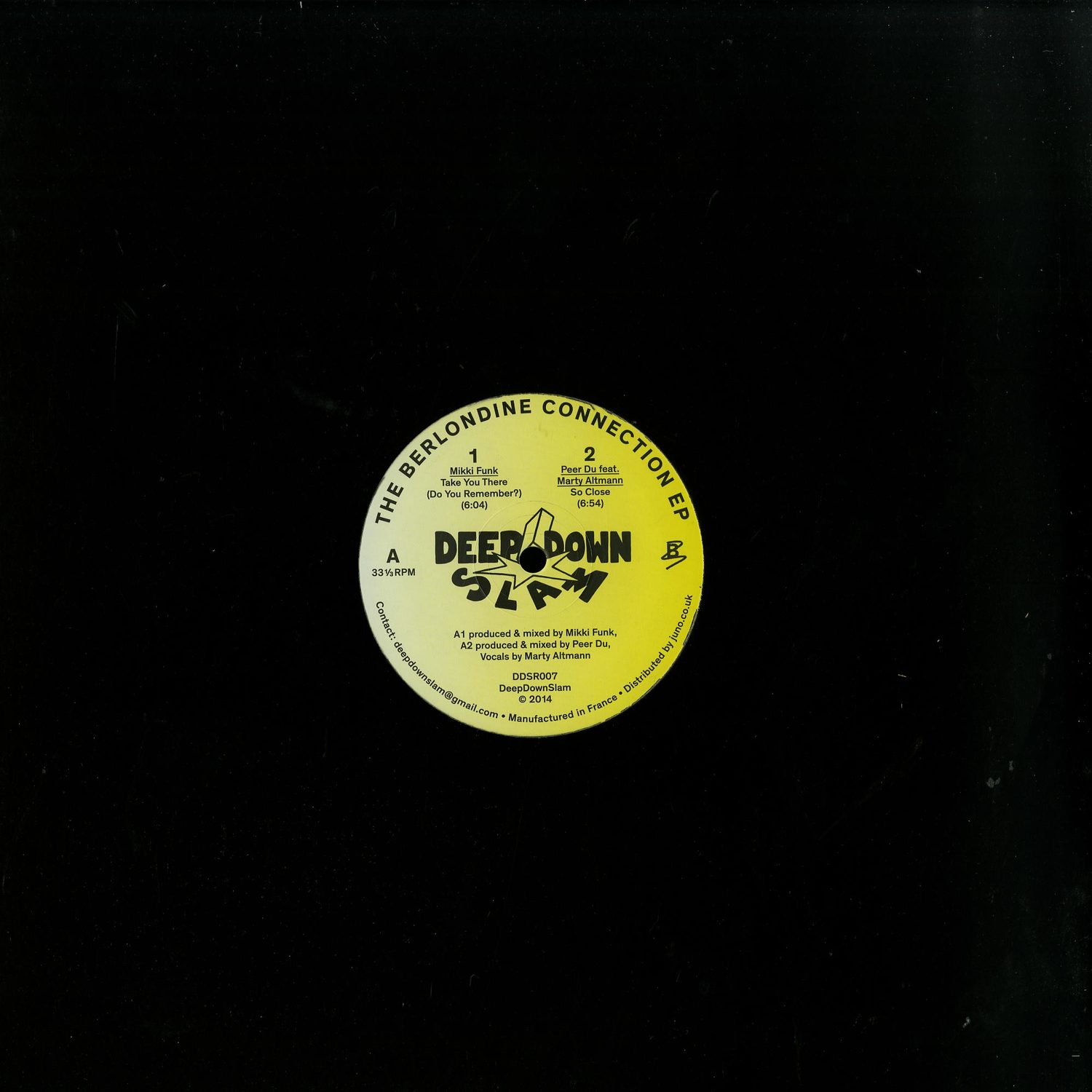 Mikki Funk / Peer Du - THE BERLONDINE CONNECTION EP