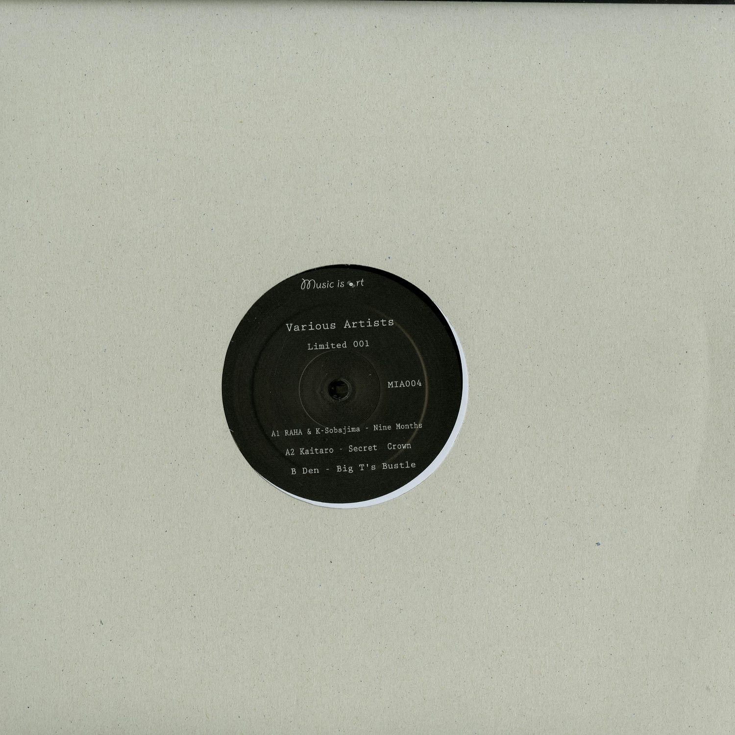 Various Artists - LIMITED001 