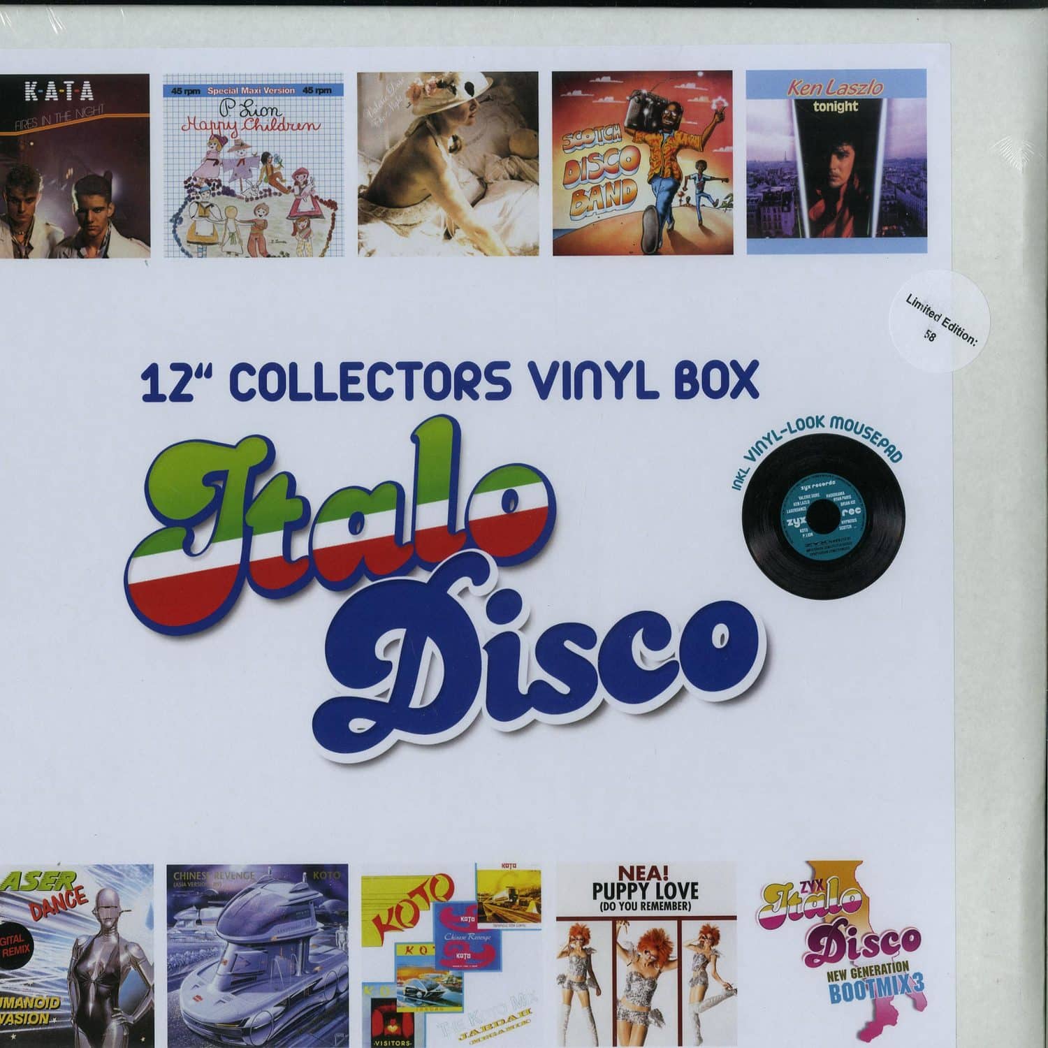 Various Artists - COLLECTORS VINYL BOX - ITALO DISCO 