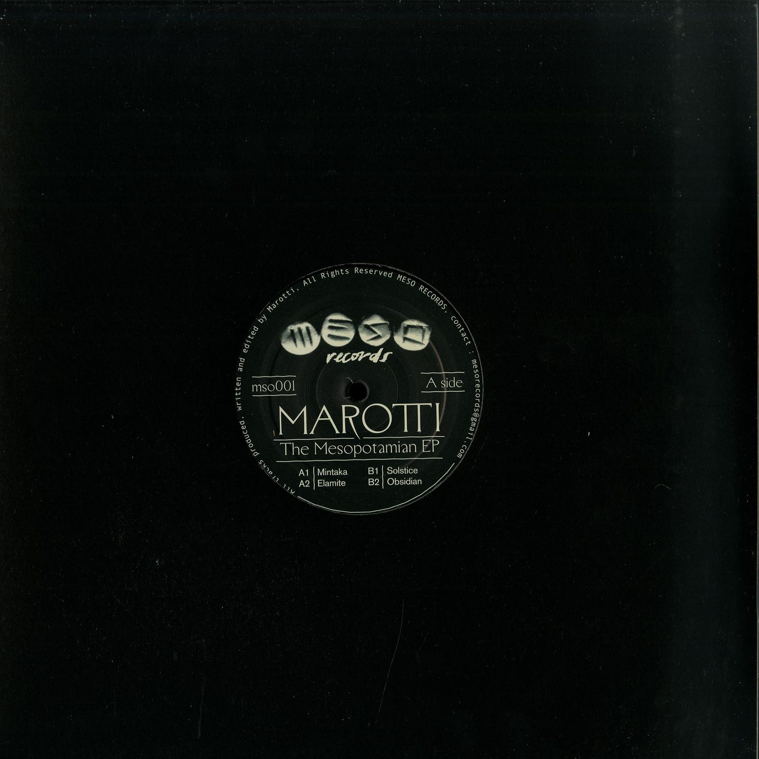 Marotti - MESOPOTAMIAN EP