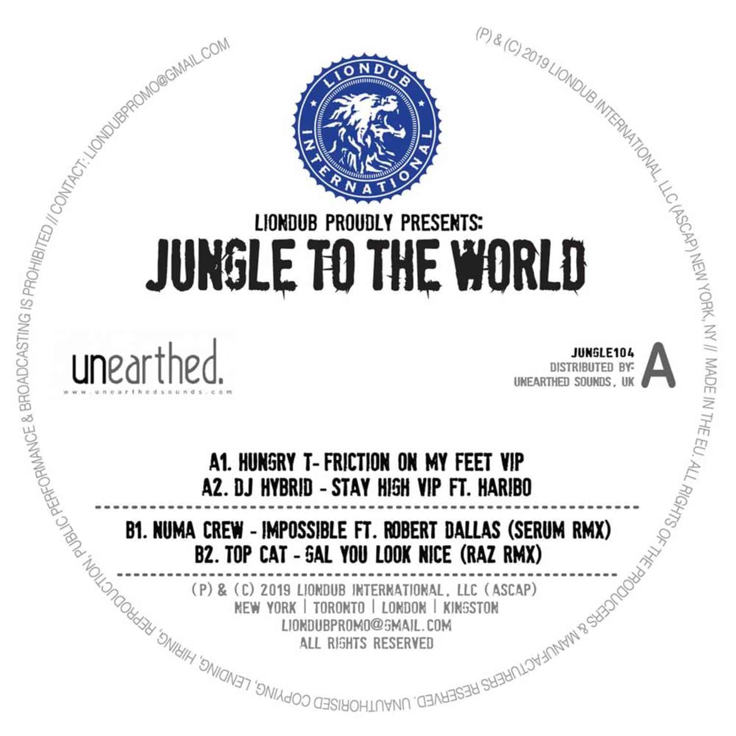 Various Artists / Liondub pres - JUNGLE TO THE WORLD 4