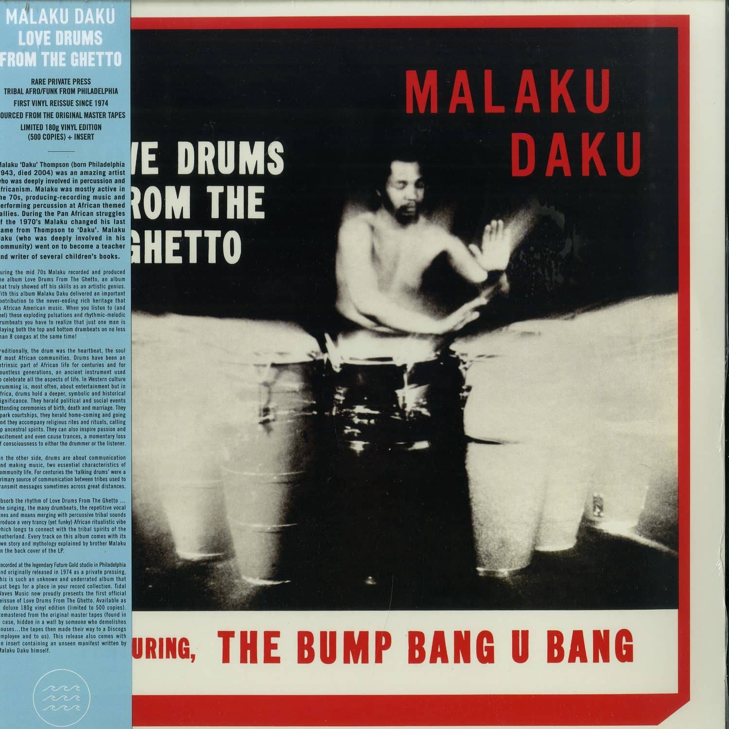 Malaku Daku - LOVE DRUMS FROM THE GHETTO 