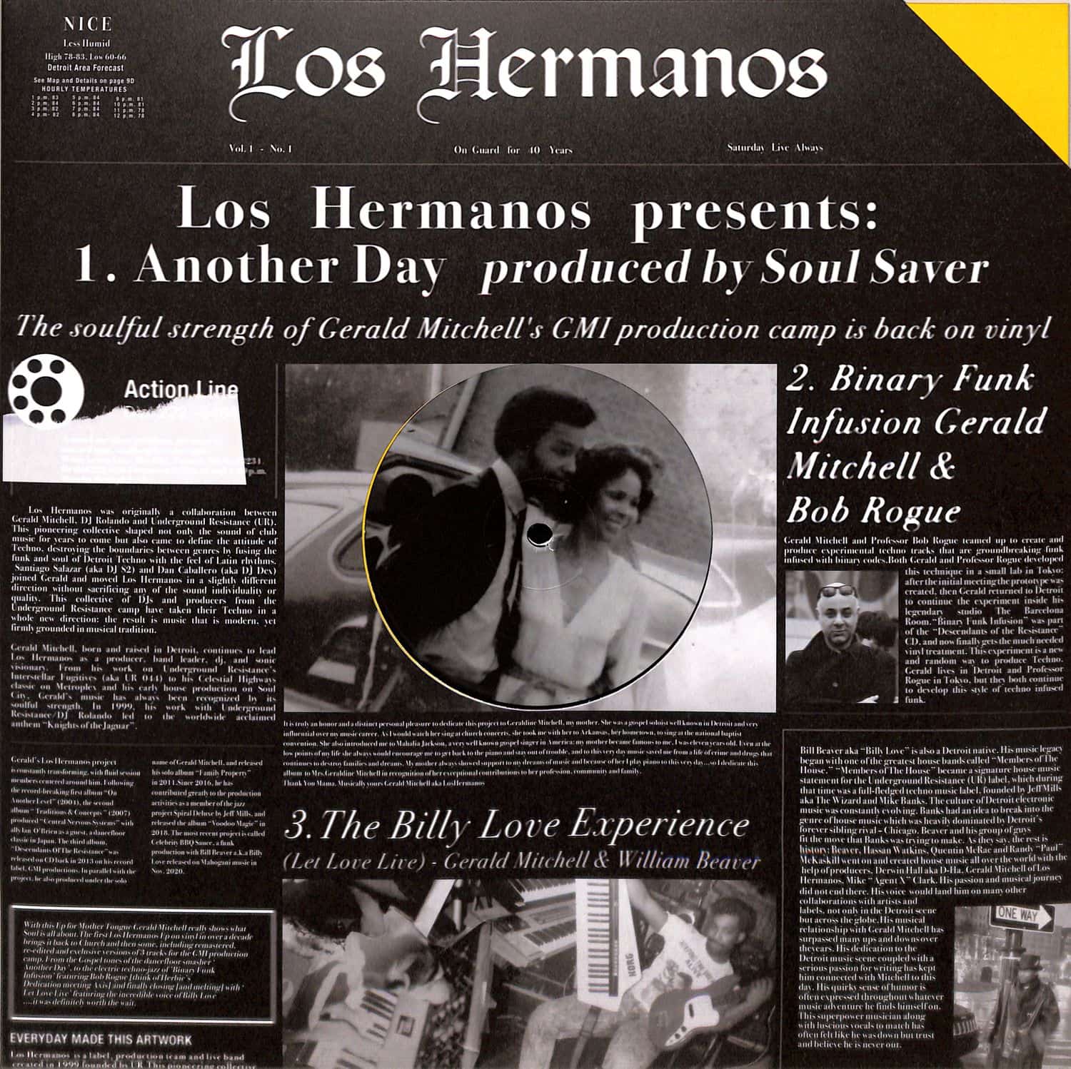 Los Hermanos  - ANOTHER DAY/ BINARY FUNK INFUSION/ LET LOVE LIVE