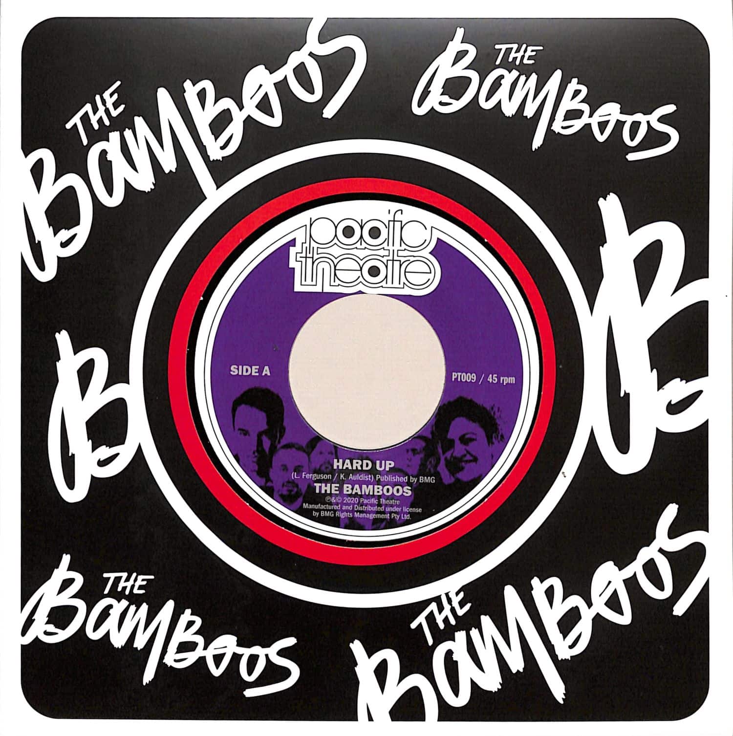The Bamboos - HARD UP / RODE ON TIME 