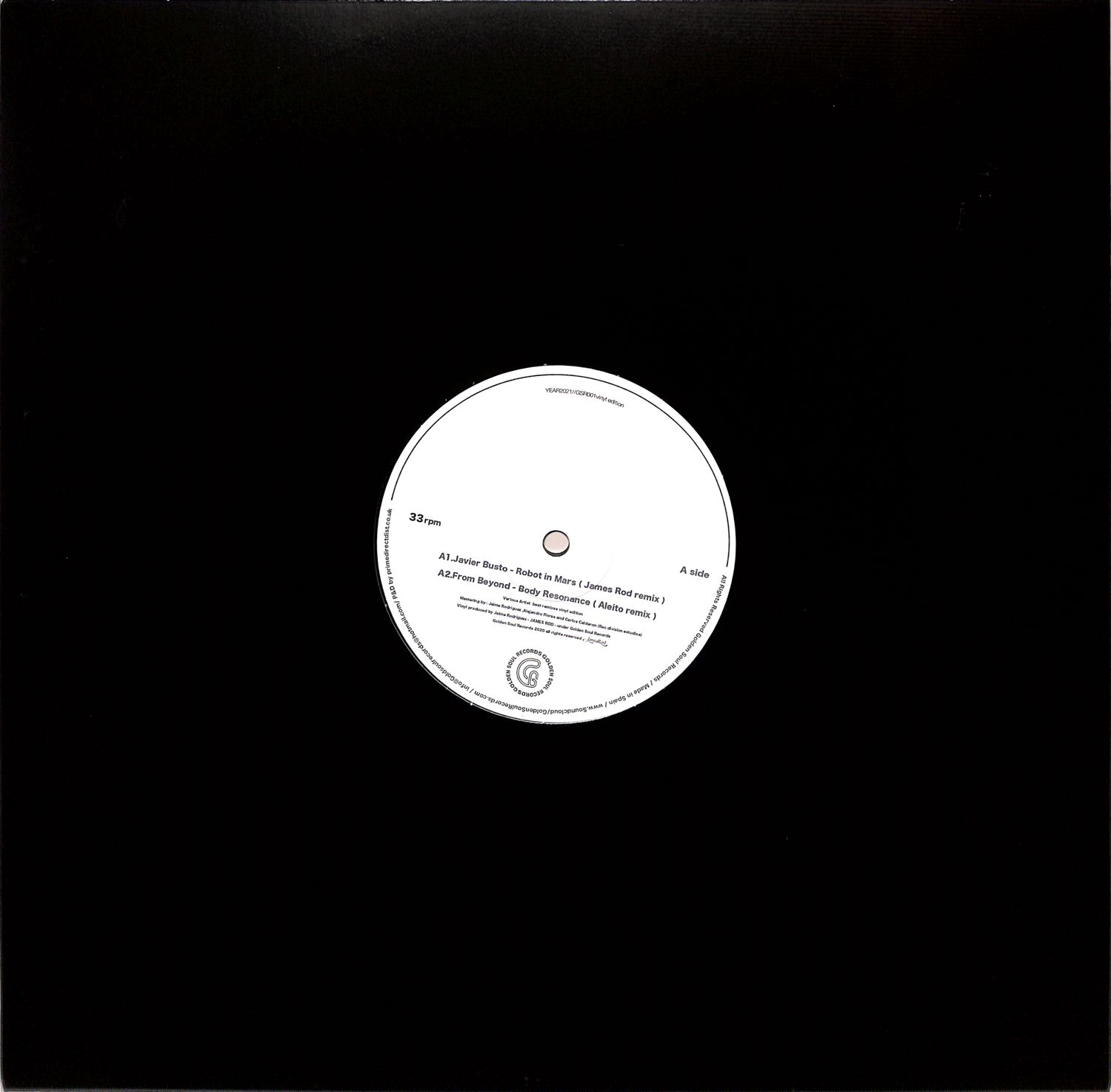 Various Artists - THE BEST REMIXES OF GOLDEN SOUL RECORDS