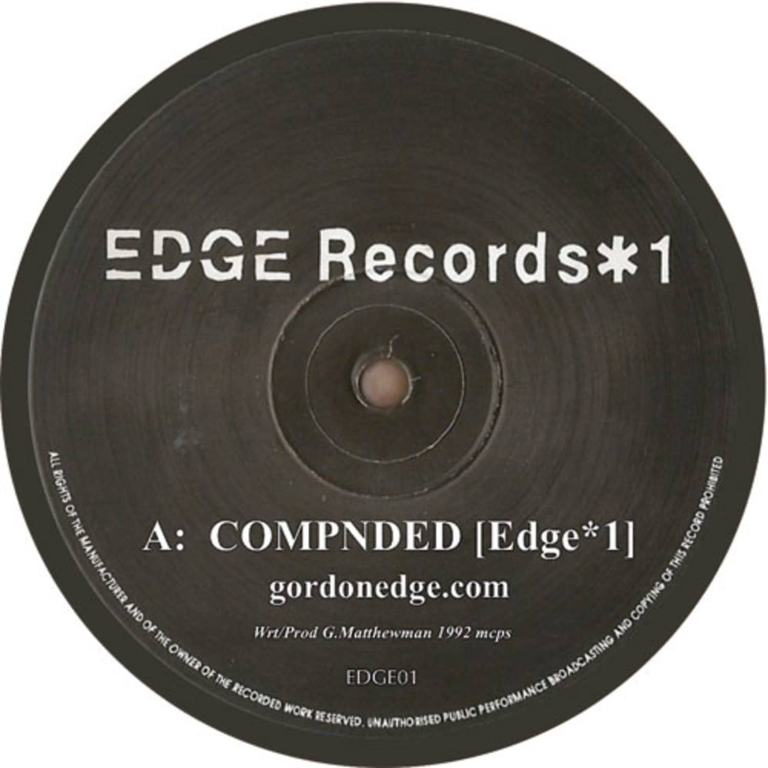 Gordon Edge - Compnded EDGE*1