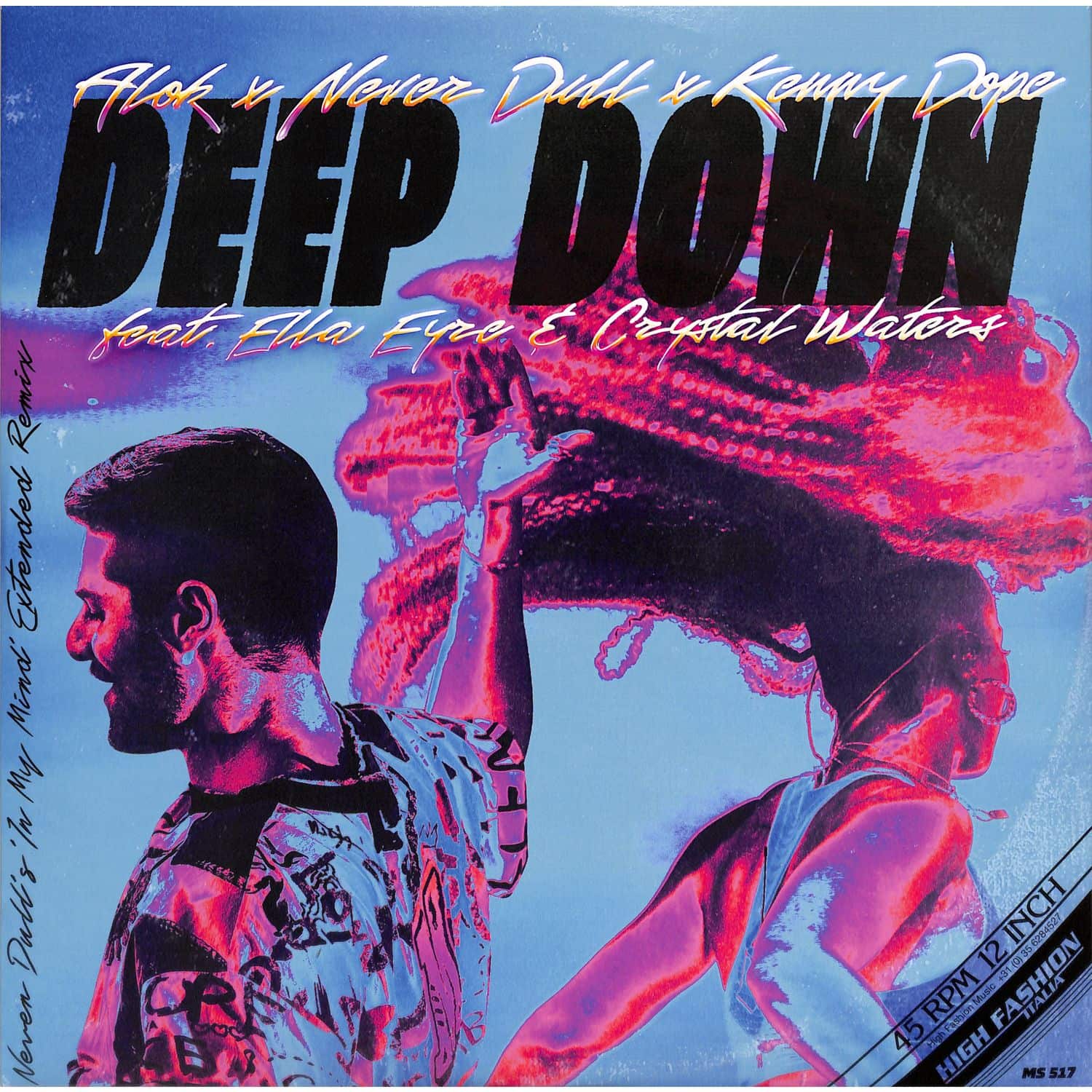 Alok, Never Dull, Kenny Dope Feat. Ella Eyre & Crystal Waters - DEEP DOWN