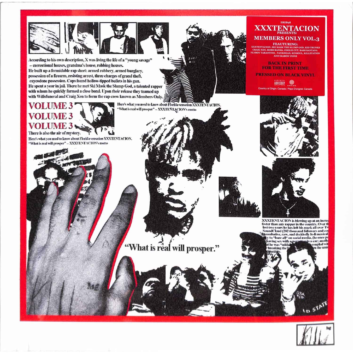 Xxxtentacion Presents - MEMBERS ONLY VOL. 3 