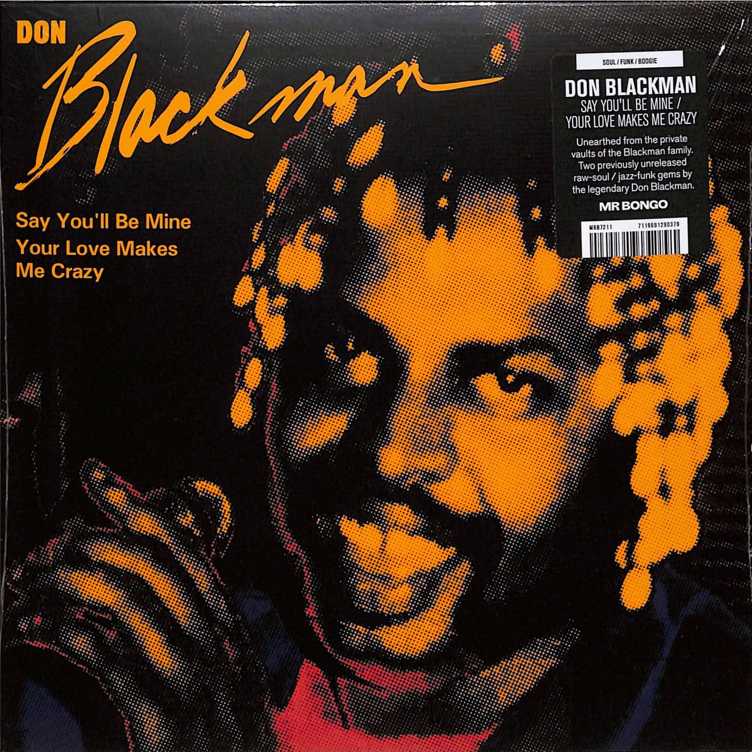 Don Blackman - 7-SAY YOU LL BE MINE / YOUR LOVE MAKES ME CRAZY 