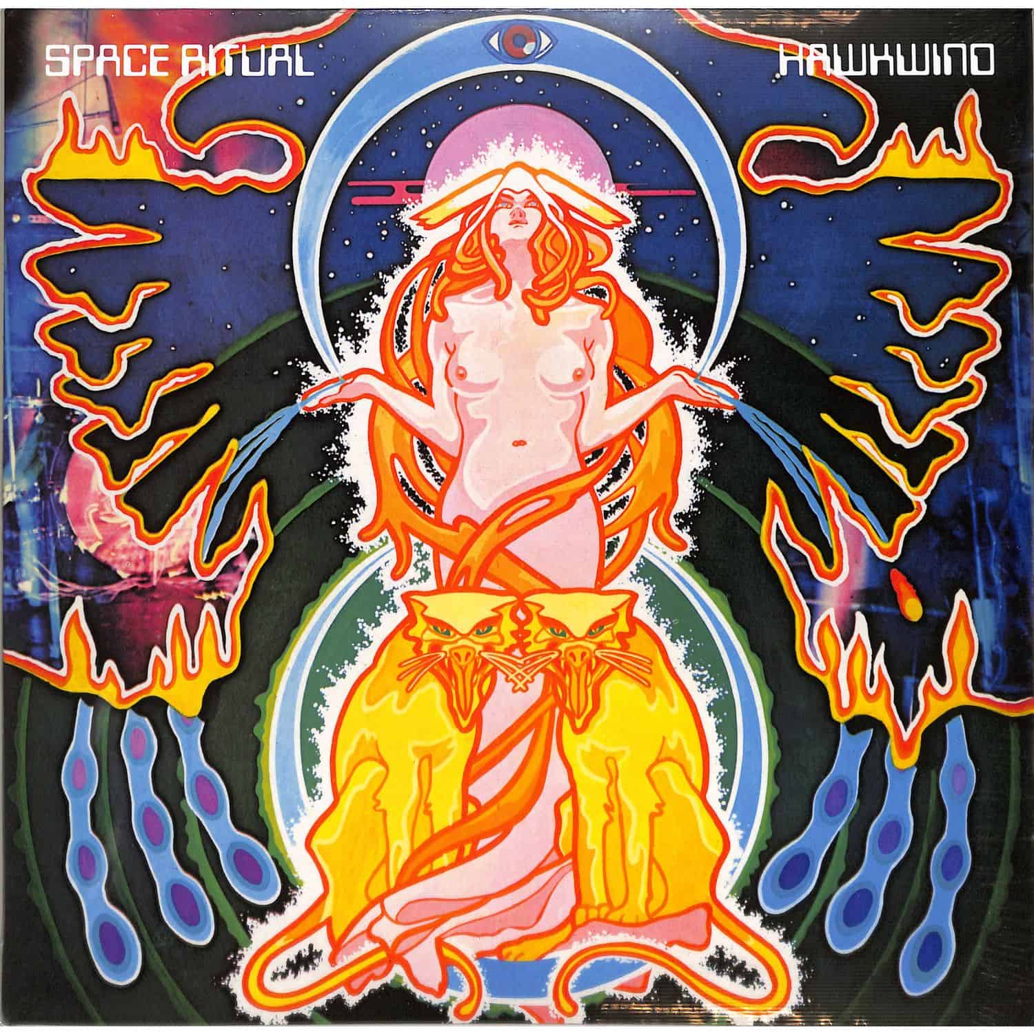Hawkwind - SPACE RITUAL DOUBLE 12 BLACK VINYL EDITION 