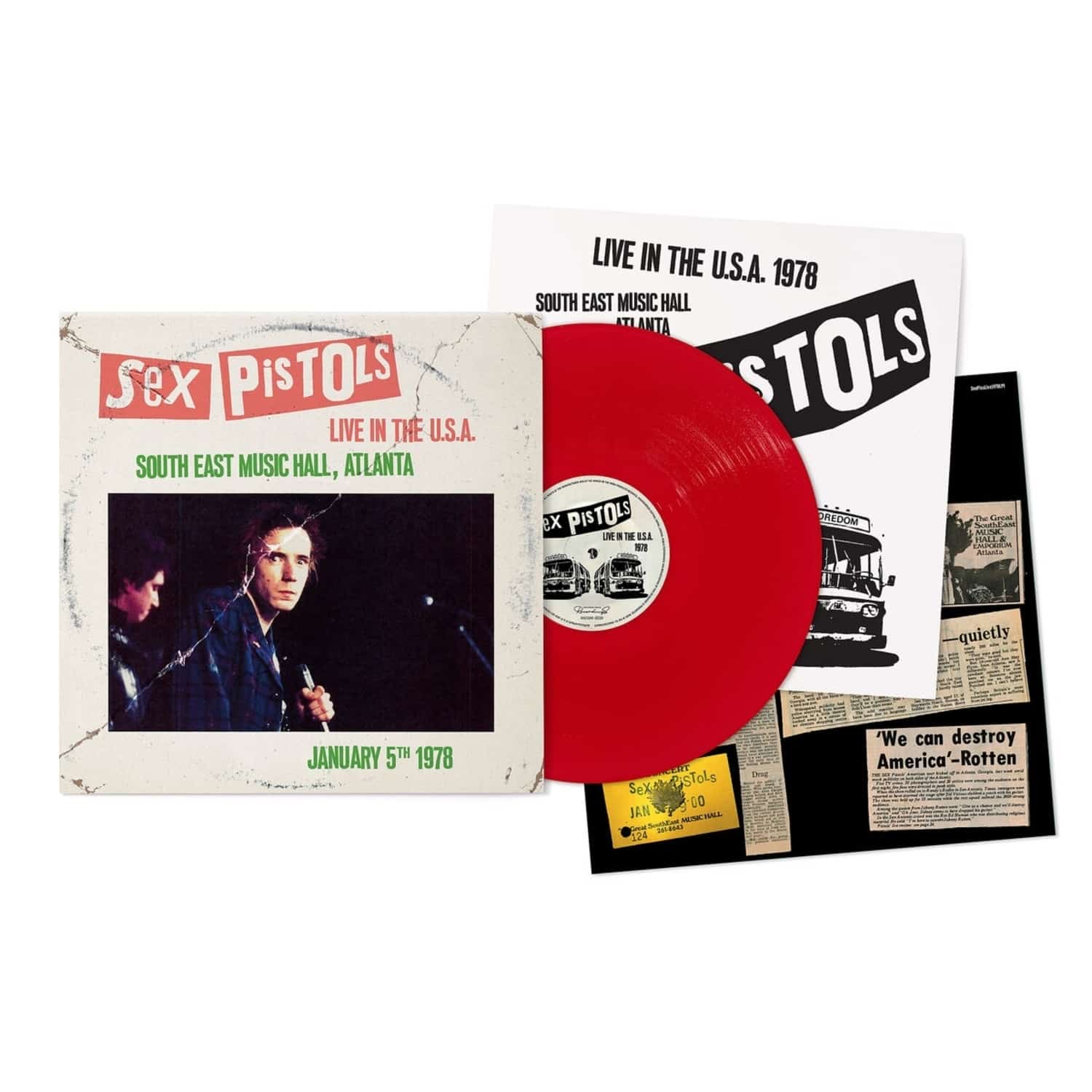 Sex Pistols - LIVE IN THE USA 1978 - ATLANTA 