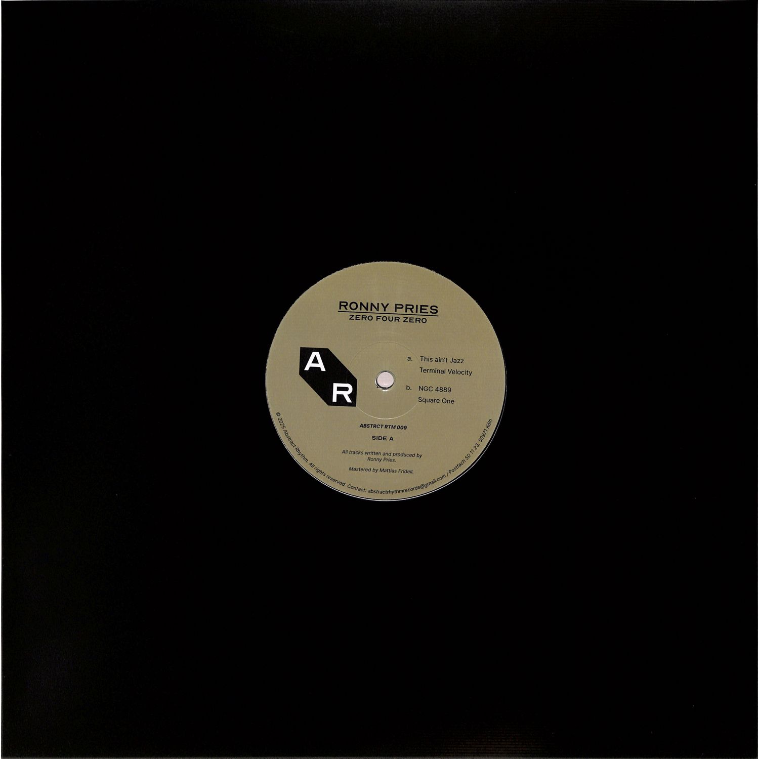 Ronny Pries - ZERO FOUR ZERO