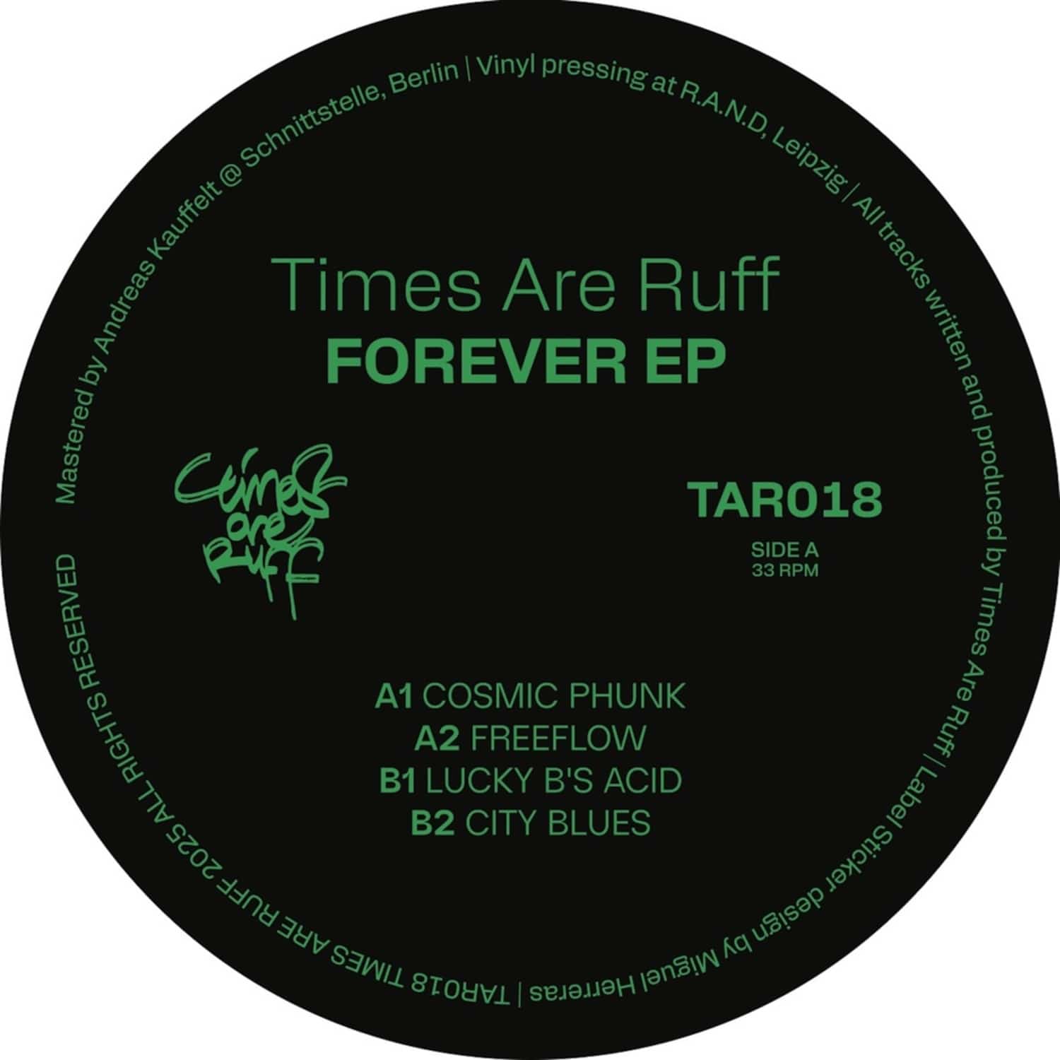 Times Are Ruff - FOREVER EP