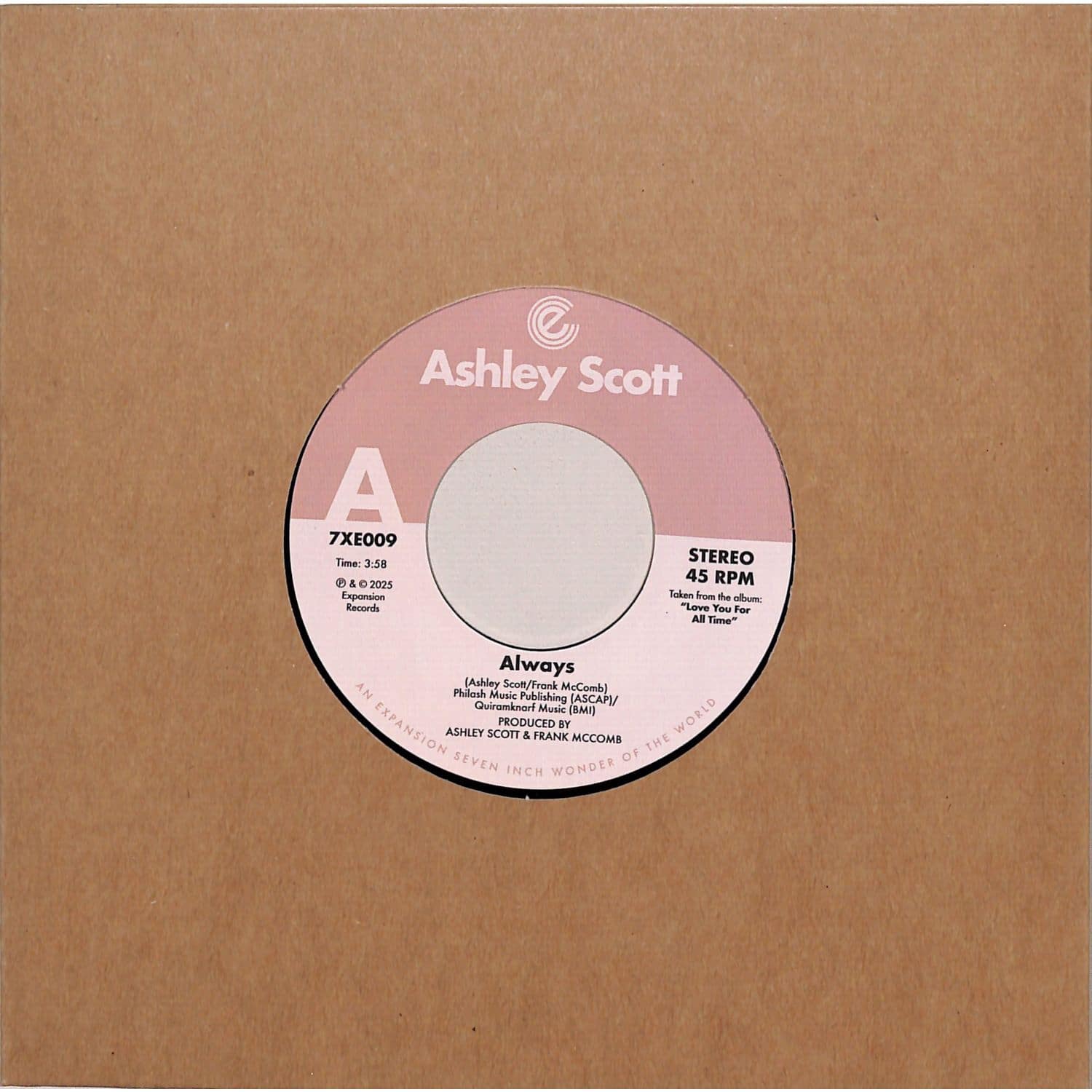 Ashley Scott - ALWAYS / LOOKING UP TO YOU 