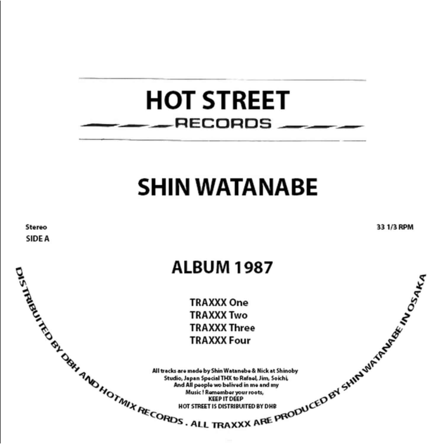Shin Watanabe - ALBUM 1987 