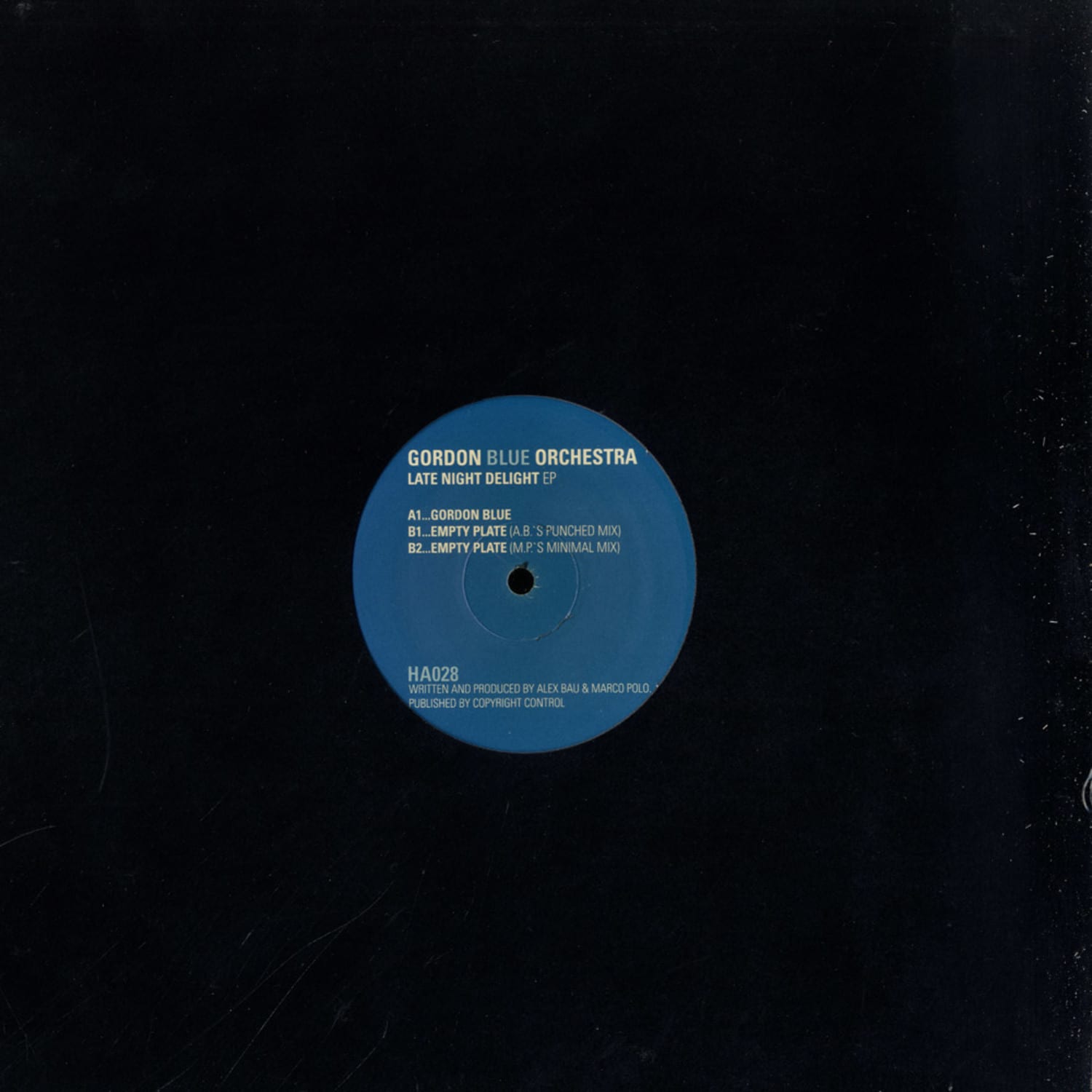 Gordon Blue Orchestra - LATE NIGHT DELIGHT EP