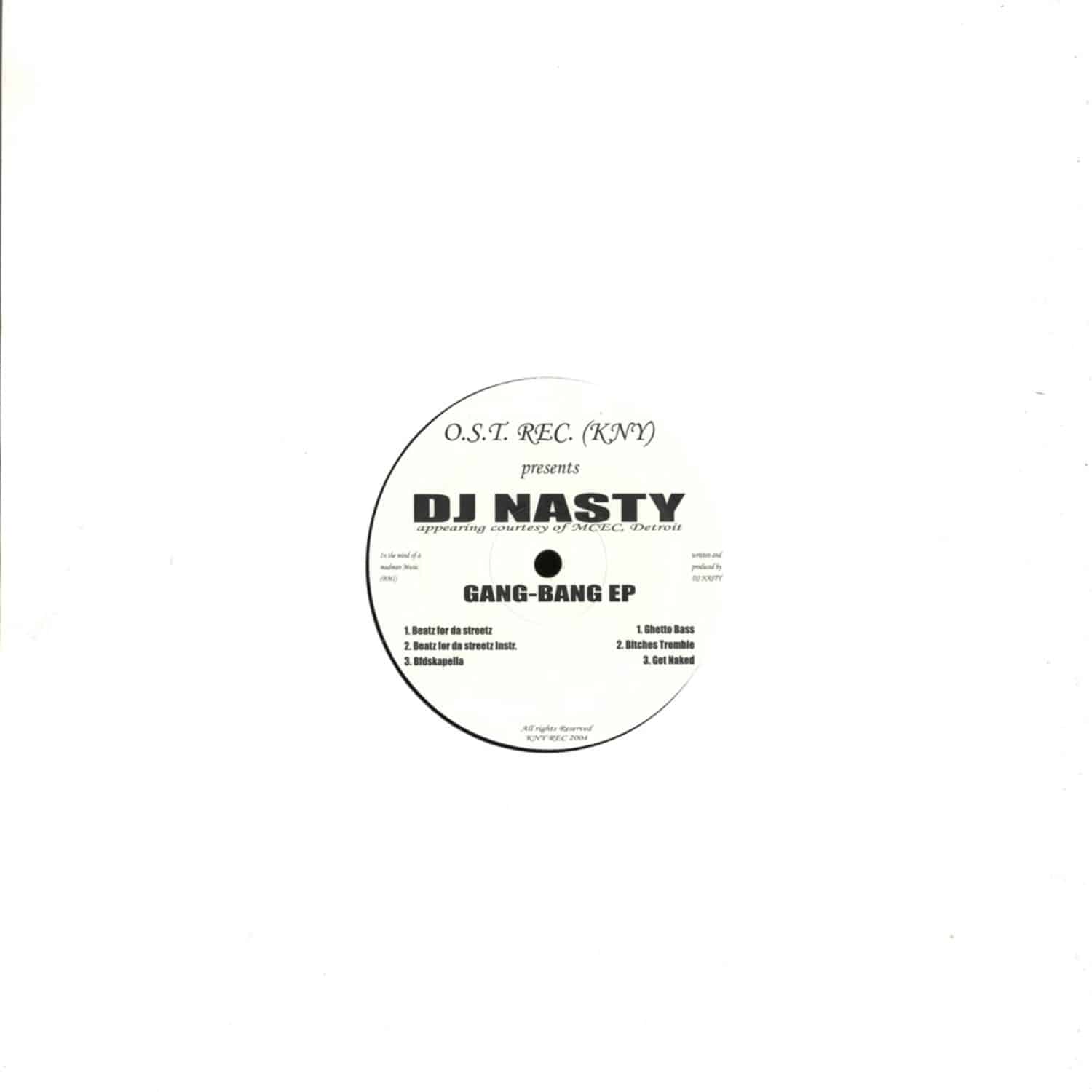 DJ Nasty - GANG BANG EP