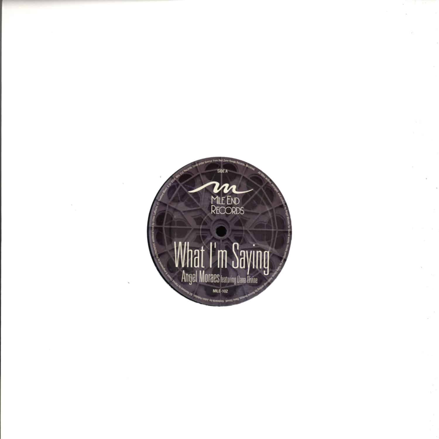 Angel Moreas Feat. Dana Divine - WHAT IM SAYING