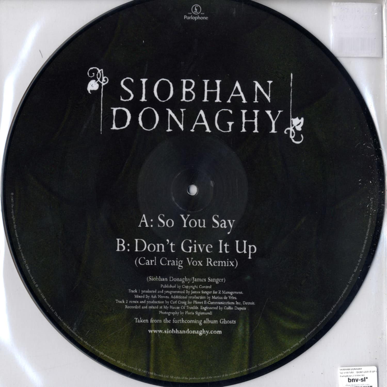 Siobhan Donaghy - SO YOU SAY / DONT GIVE IT UP