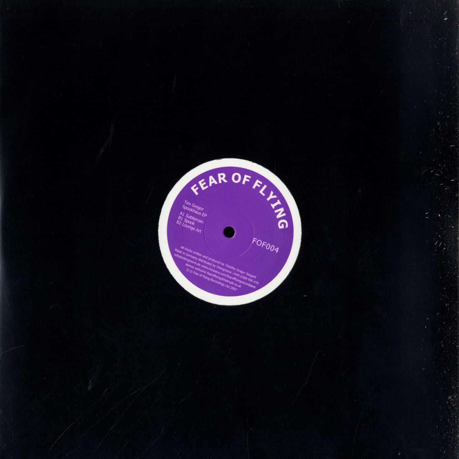 Tim Gregor - SPOOKHAUS EP