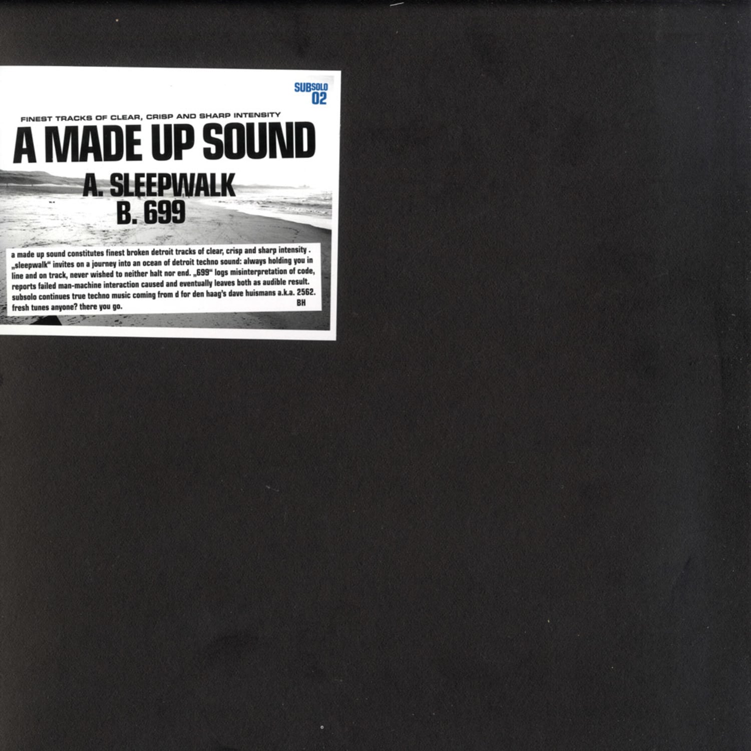 A Made Up Sound - SLEEPWALK / 699