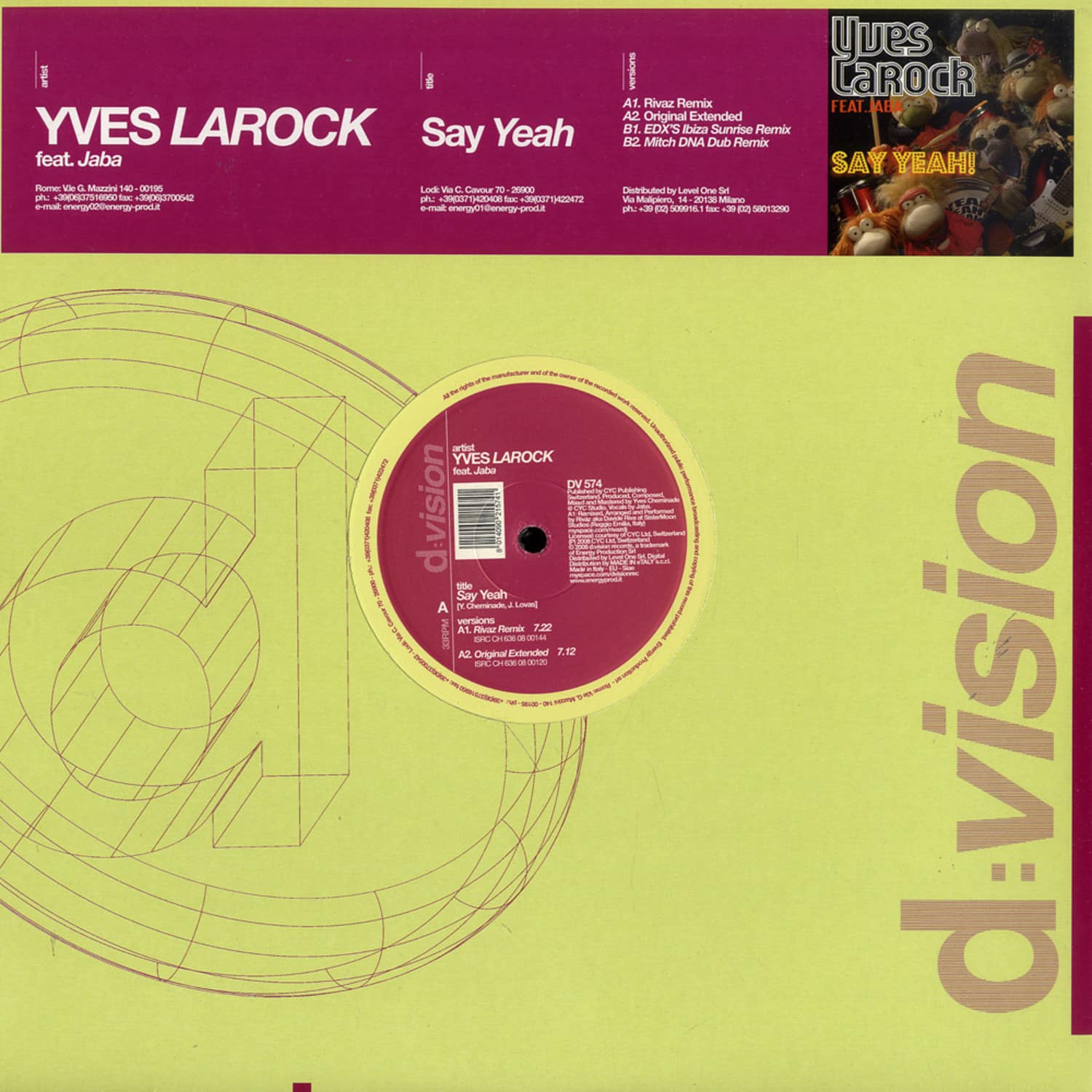 Yves Larock - SAY YEAH