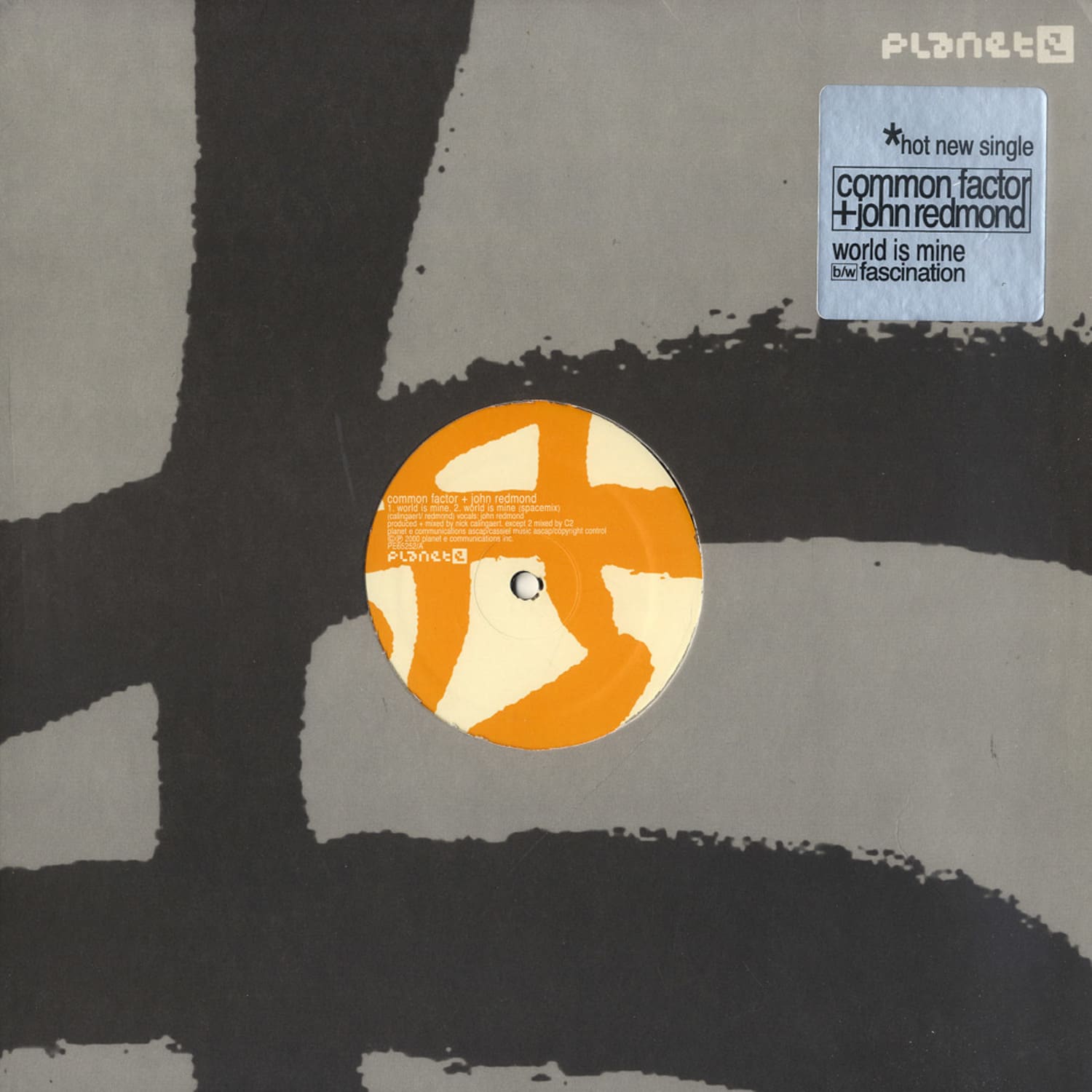 Common Factor & John Redmond - WORLD IS MINE